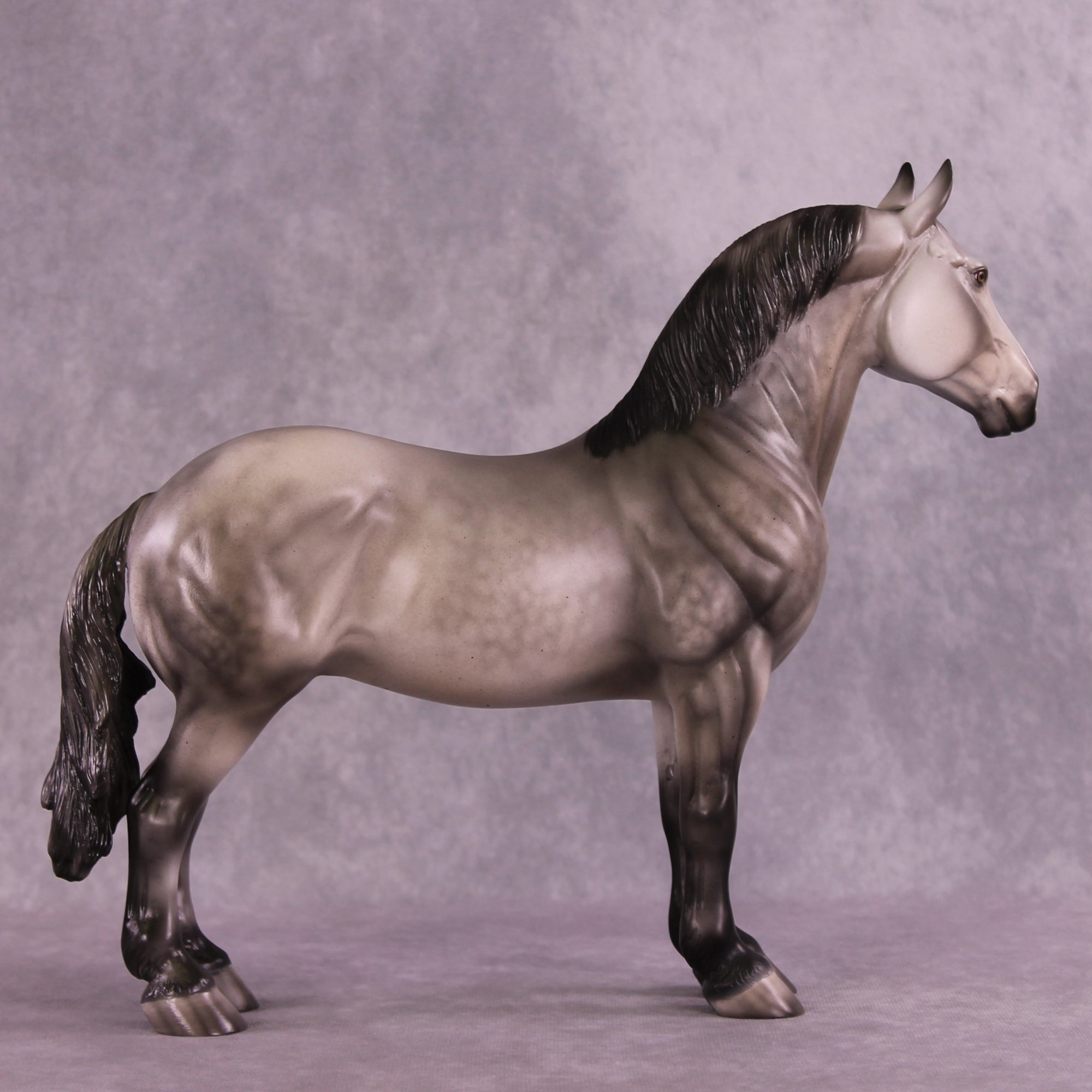 "Touch Corn" OOAK FCM Standing Drafter by Julie Keim EQ25