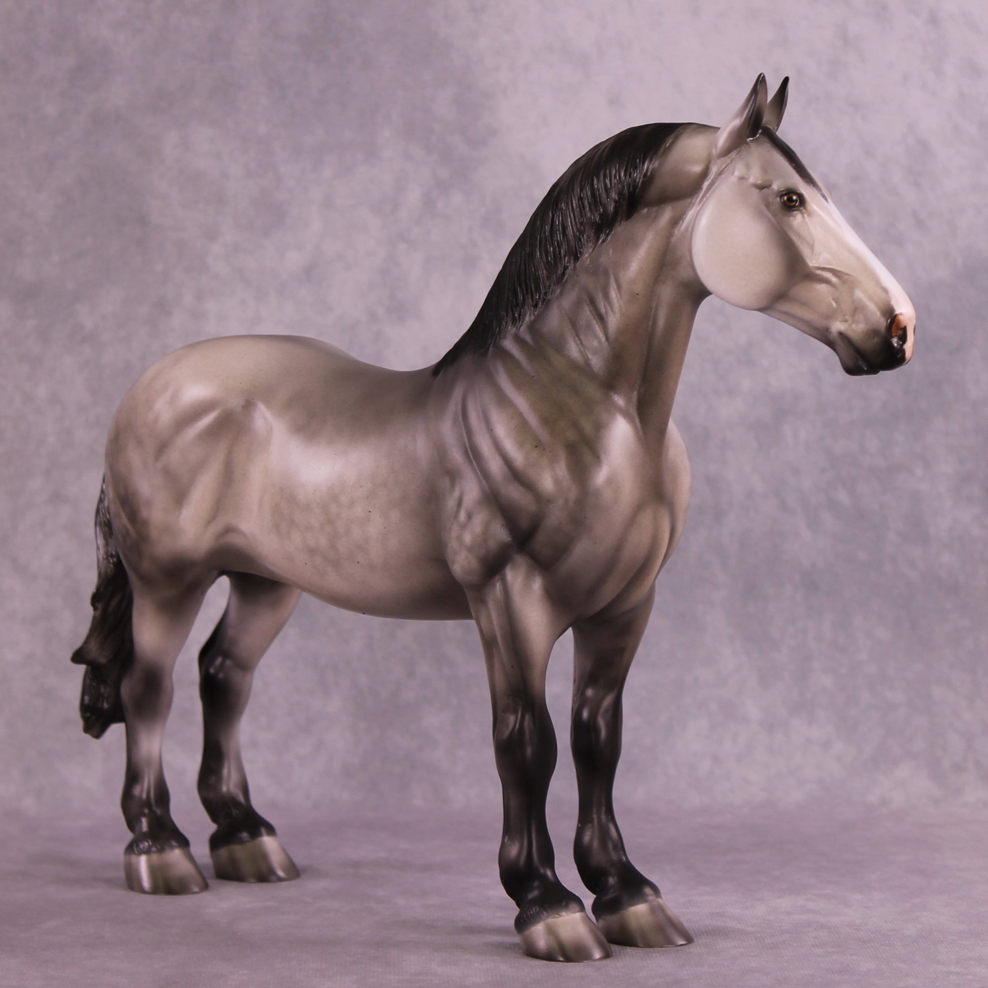 "Touch Corn" OOAK FCM Standing Drafter by Julie Keim EQ25