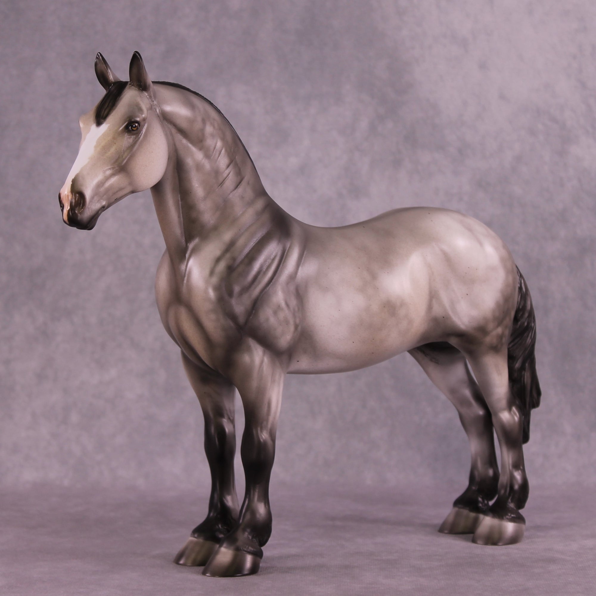 "Touch Corn" OOAK FCM Standing Drafter by Julie Keim EQ25