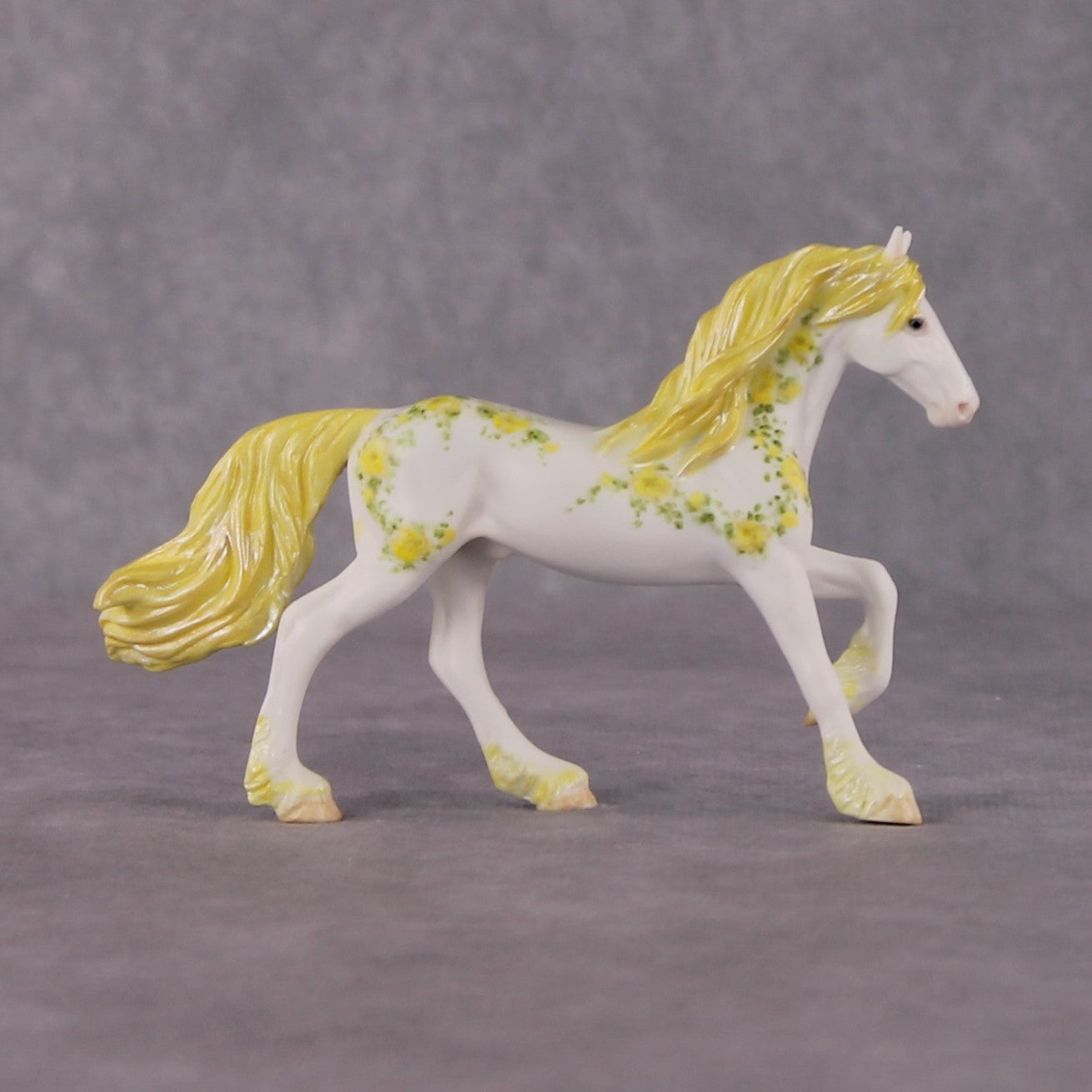 "Topaz Jewel" FCM OOAK Friesian Chip By Andrea Thomason