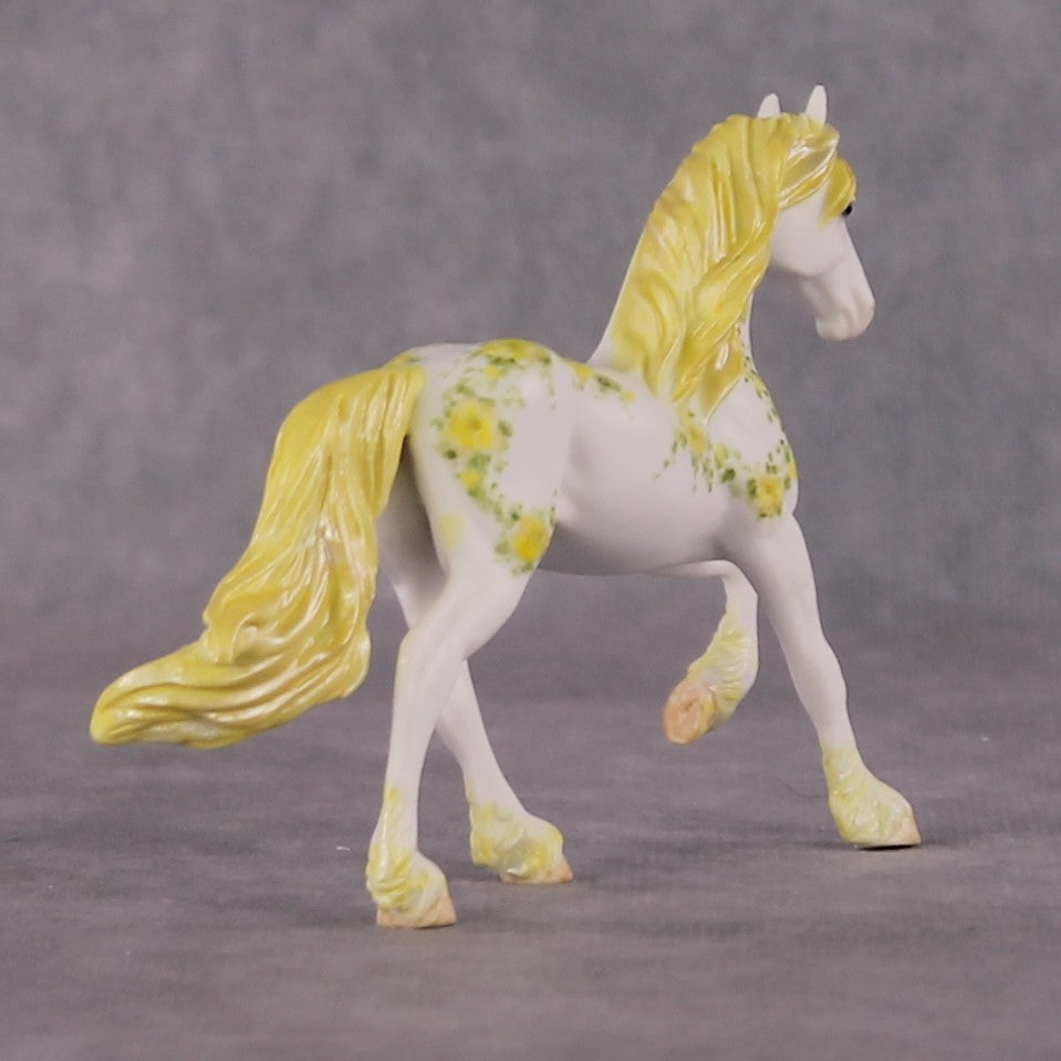 "Topaz Jewel" FCM OOAK Friesian Chip By Andrea Thomason