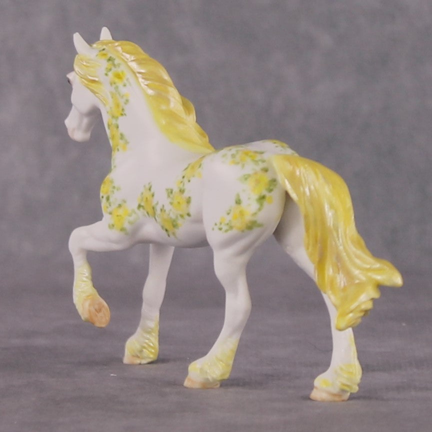 "Topaz Jewel" FCM OOAK Friesian Chip By Andrea Thomason