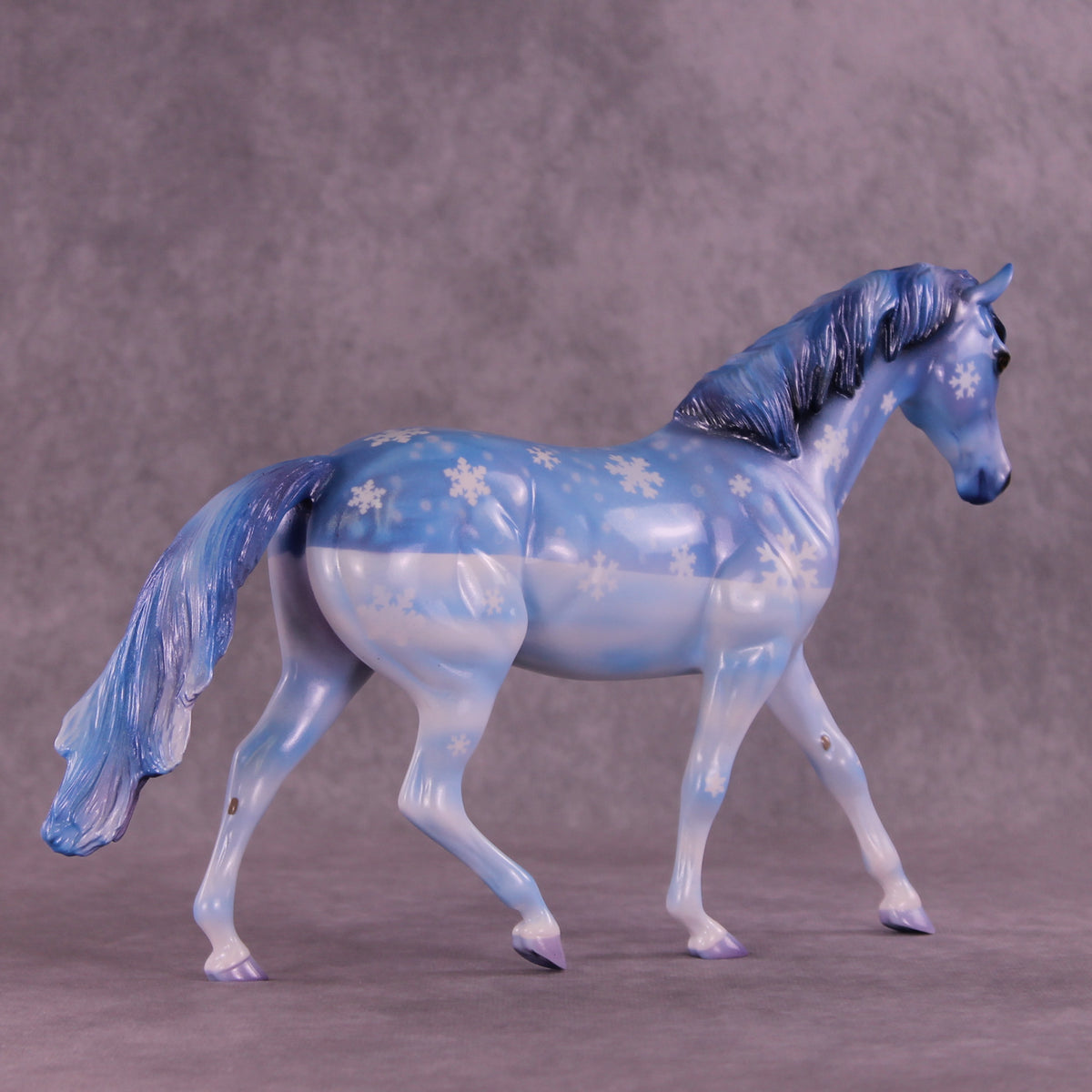 Little Snowman OOAK Pony by Enrique Duarte DDOOAKs25