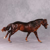 Farandi LE-15 Liver Chestnut Custom Running Stock Horse By Ashley Palmer Holiday Sale Run HS24