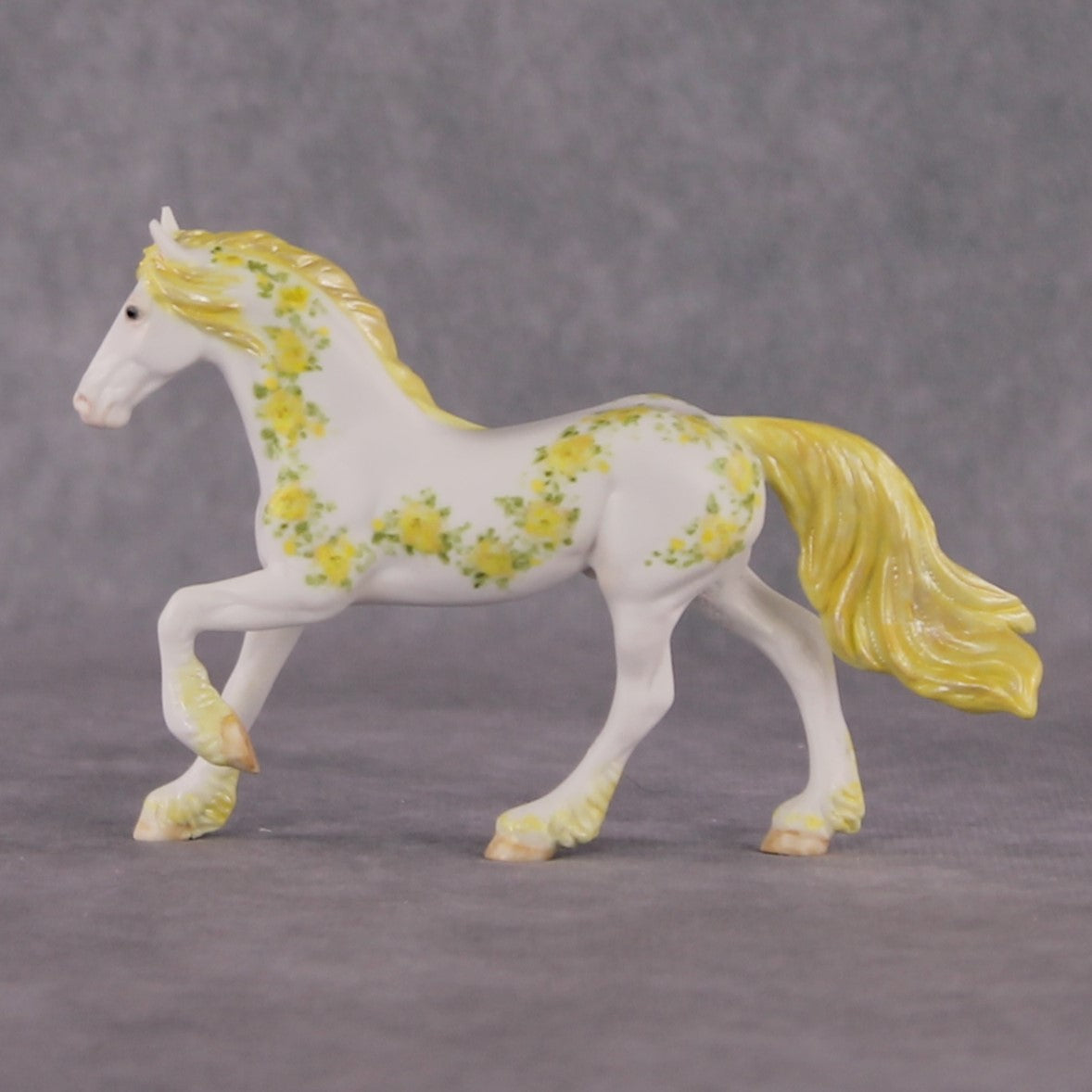 "Topaz Jewel" FCM OOAK Friesian Chip By Andrea Thomason