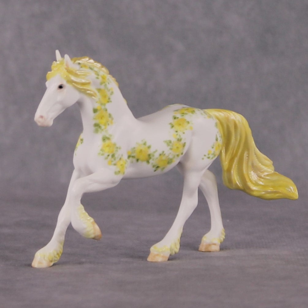 "Topaz Jewel" FCM OOAK Friesian Chip By Andrea Thomason