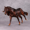 Farandi LE-15 Liver Chestnut Custom Running Stock Horse By Ashley Palmer Holiday Sale Run HS24