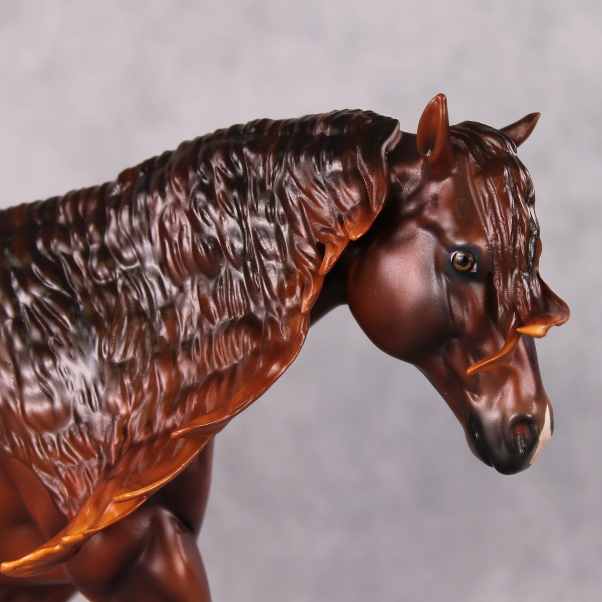 Farandi LE-15 Liver Chestnut Custom Running Stock Horse By Ashley Palmer Holiday Sale Run HS24