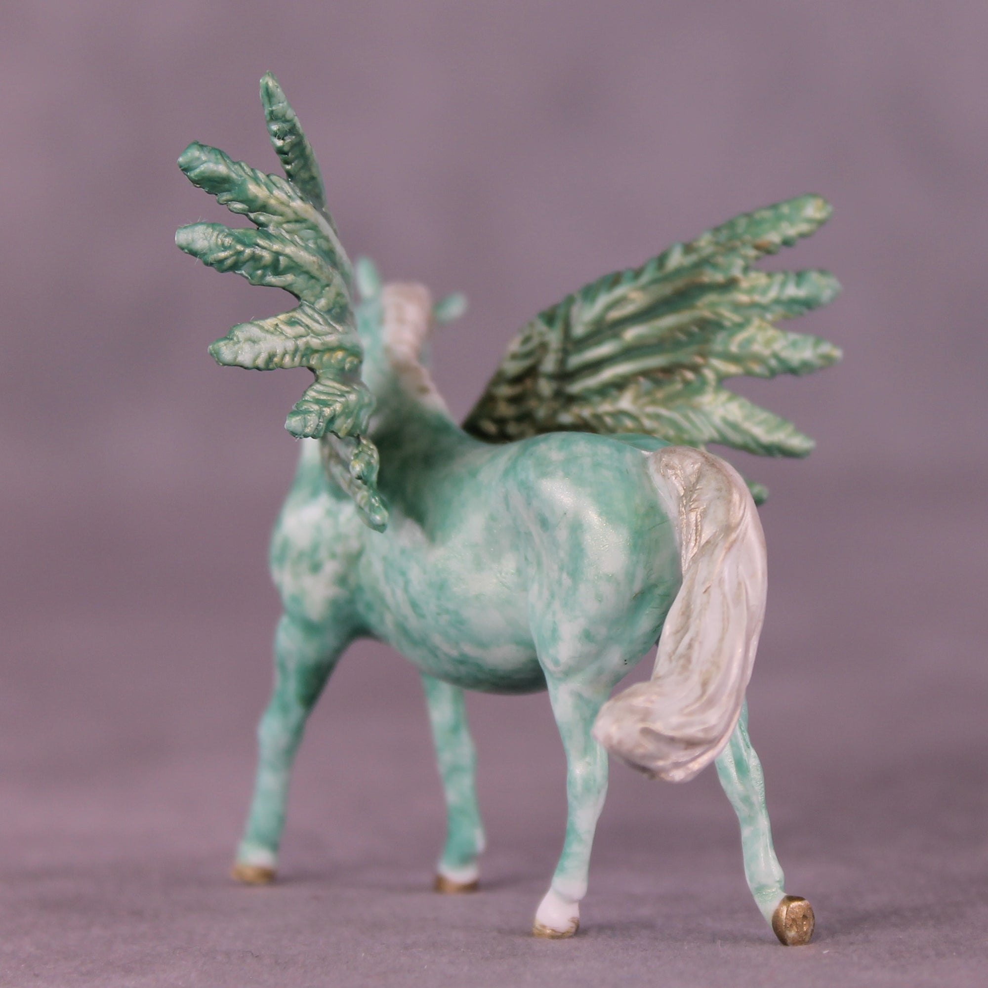 Ocean Mist OOAK FCM Chip Pony by Andrea Thomason MM25
