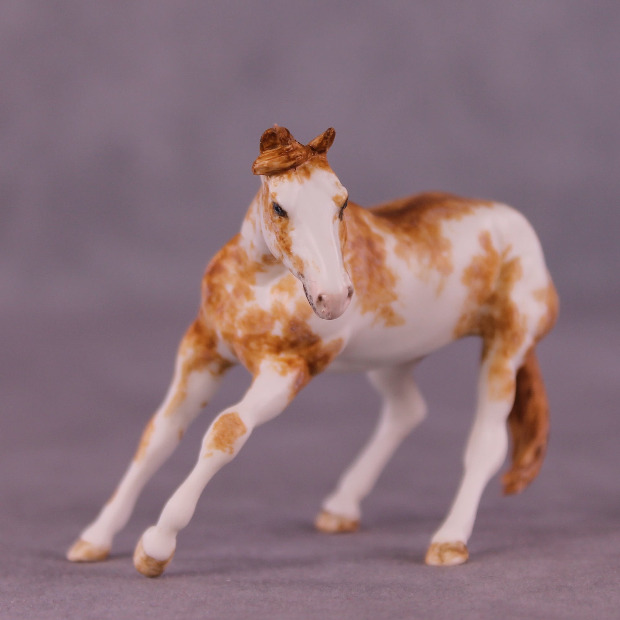 Radon OOAK FCM Chip Cutting Horse by Andrea Thomason MM25