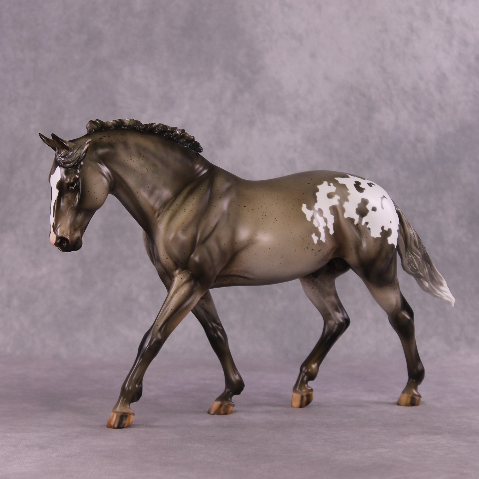 "Stanislavski" OOAK FCM Irish Draught by Julie Keim SHCF25