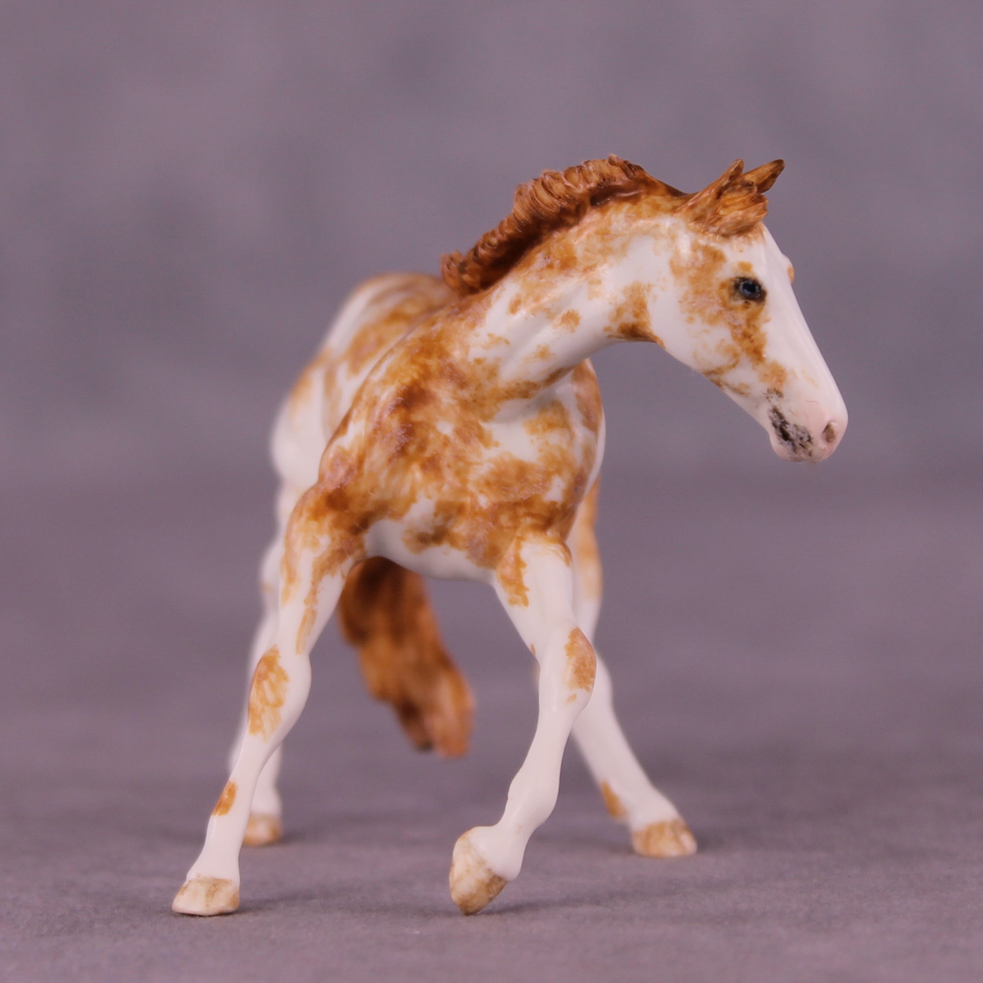 Radon OOAK FCM Chip Cutting Horse by Andrea Thomason MM25