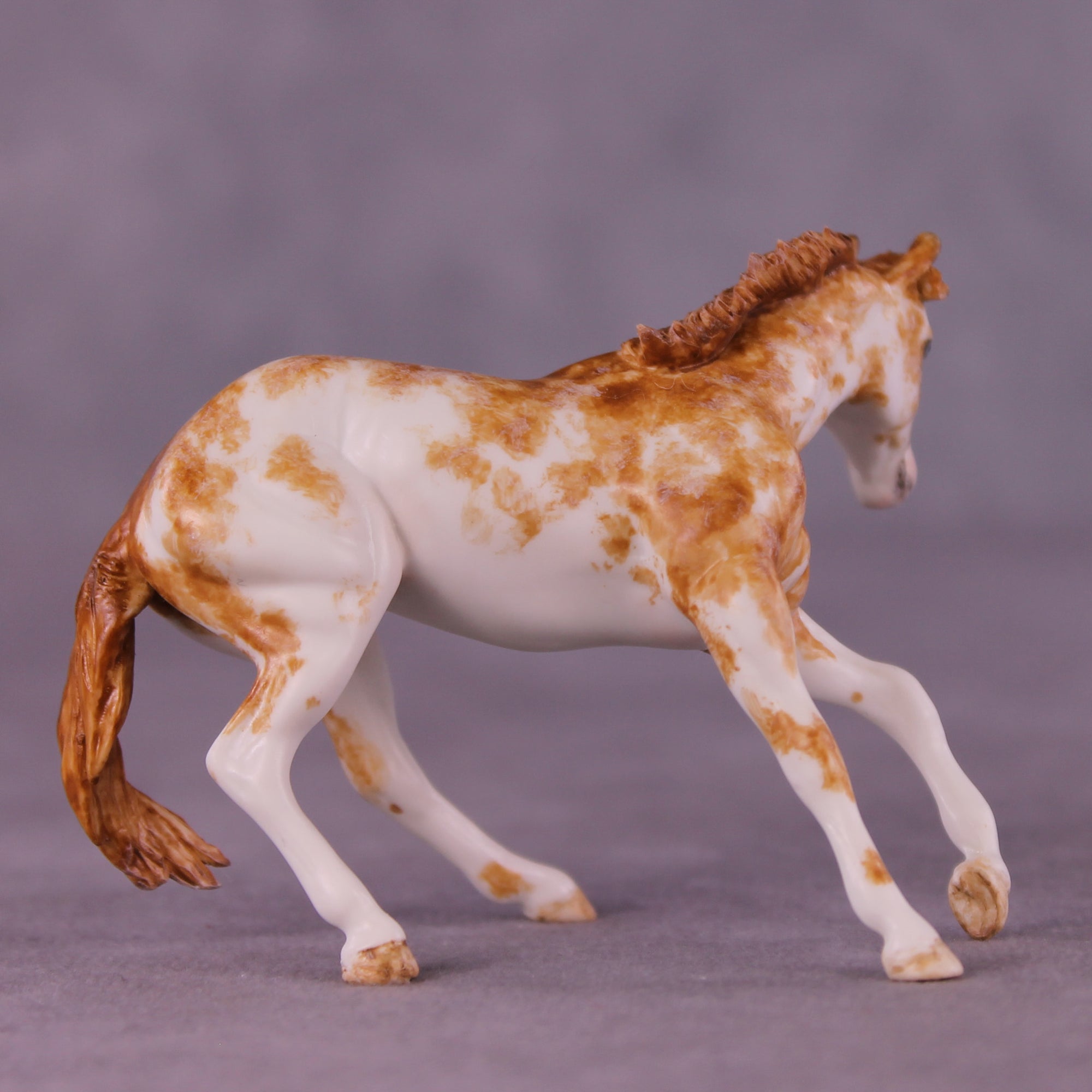 Radon OOAK FCM Chip Cutting Horse by Andrea Thomason MM25