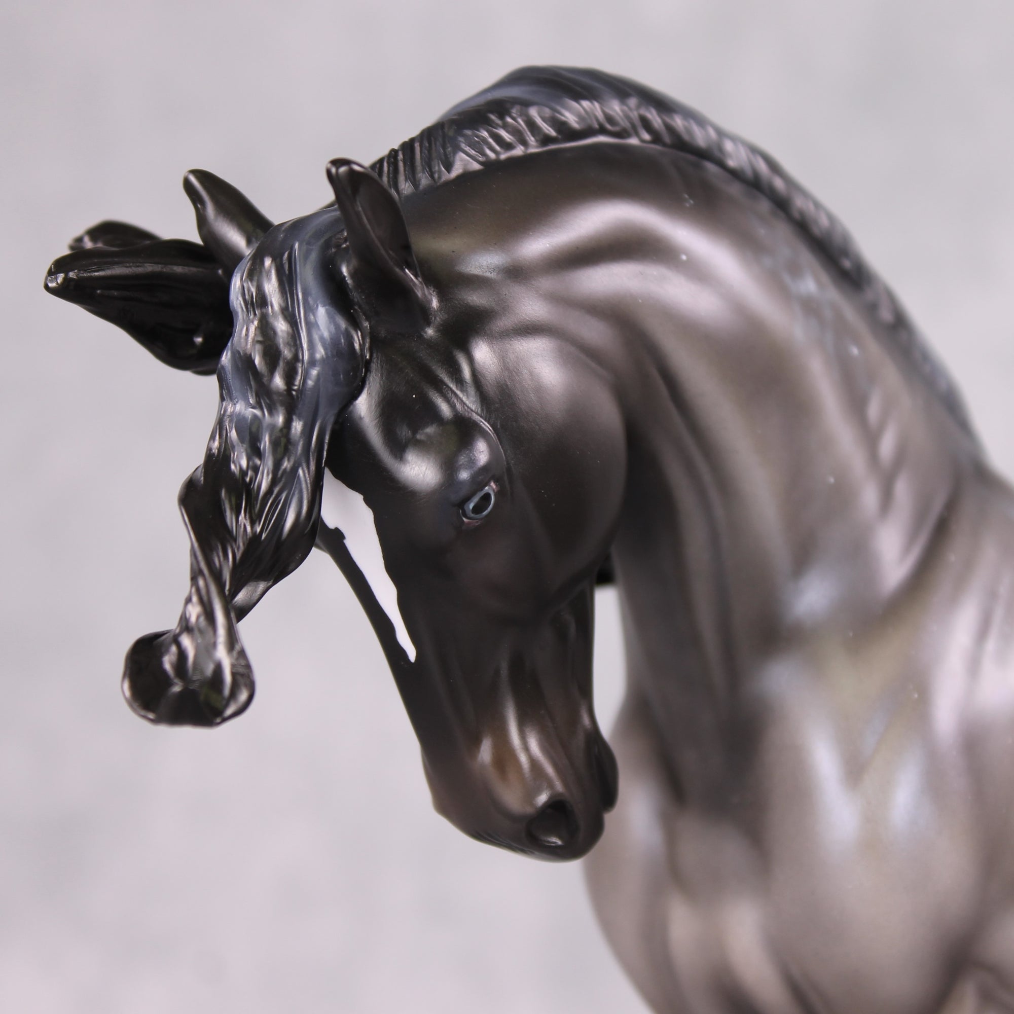 Winter Wizard LE-5 Pearly Blue Roan with Lacing Extreme Custom Andalusian by Ellen Robbins Holiday Sale Run HS24