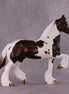 "Grotowski" OOAK FCM Trotting Drafter by Julie Keim SHCF25 Drawing