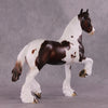 &quot;Grotowski&quot; OOAK FCM Trotting Drafter by Julie Keim SHCF25 Drawing