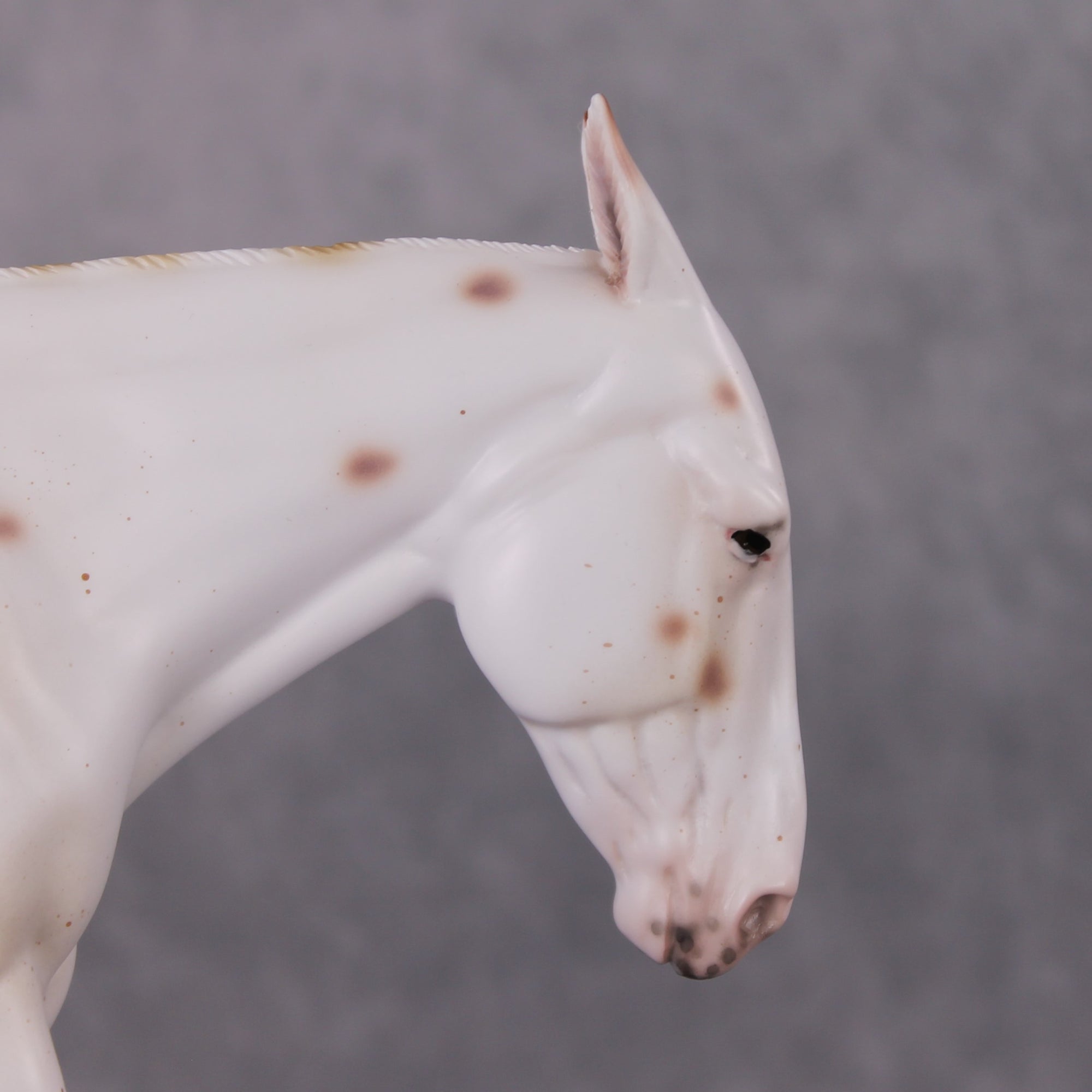 Spice Drop LE-3 Chestnut Leopard Appy Pinned Eared Mule by Ellen Robbins Holiday Sale Run HS24