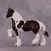 &quot;Grotowski&quot; OOAK FCM Trotting Drafter by Julie Keim SHCF25 Drawing