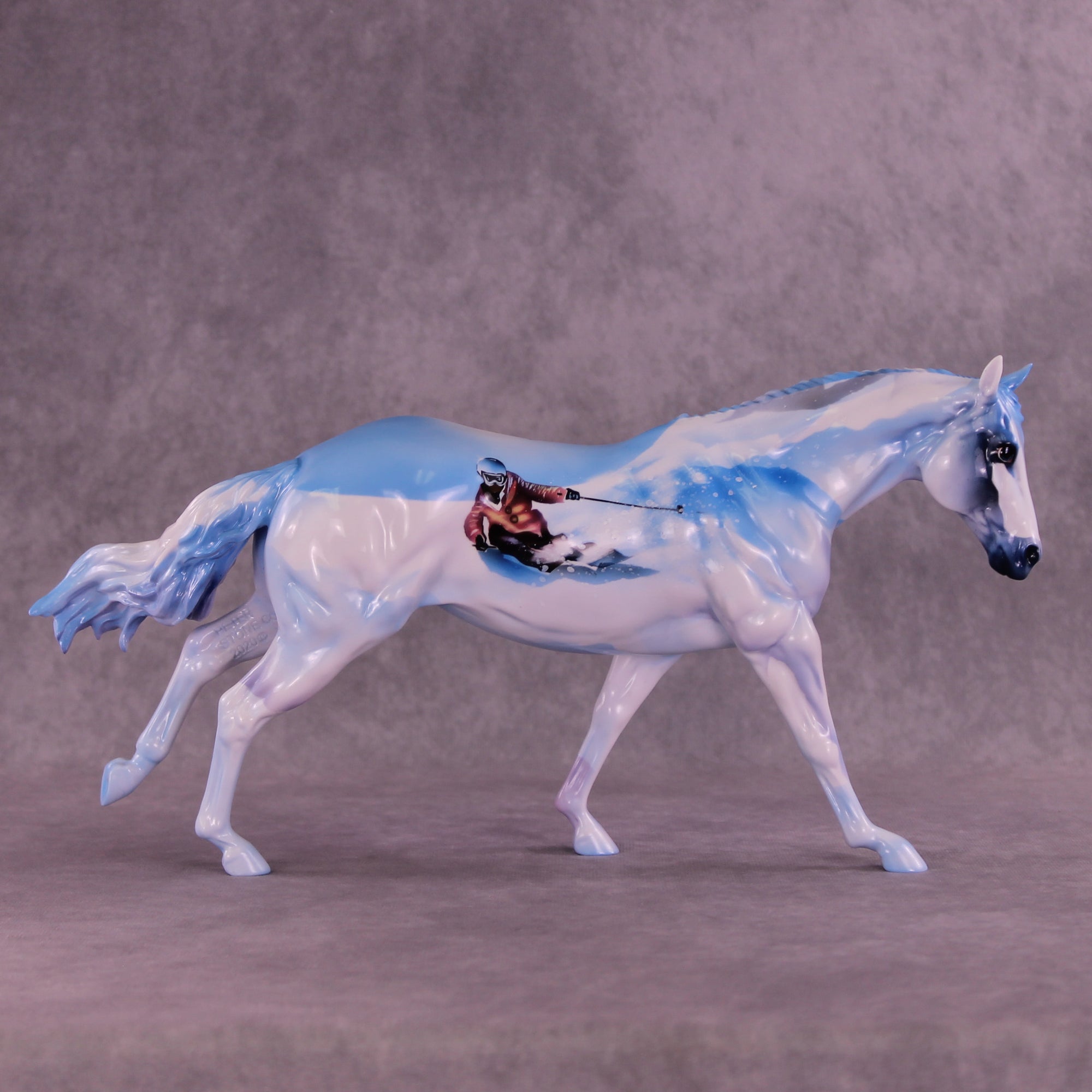 Ice Burst OOAK Remington by Enrique Duarte DDOOAKs25