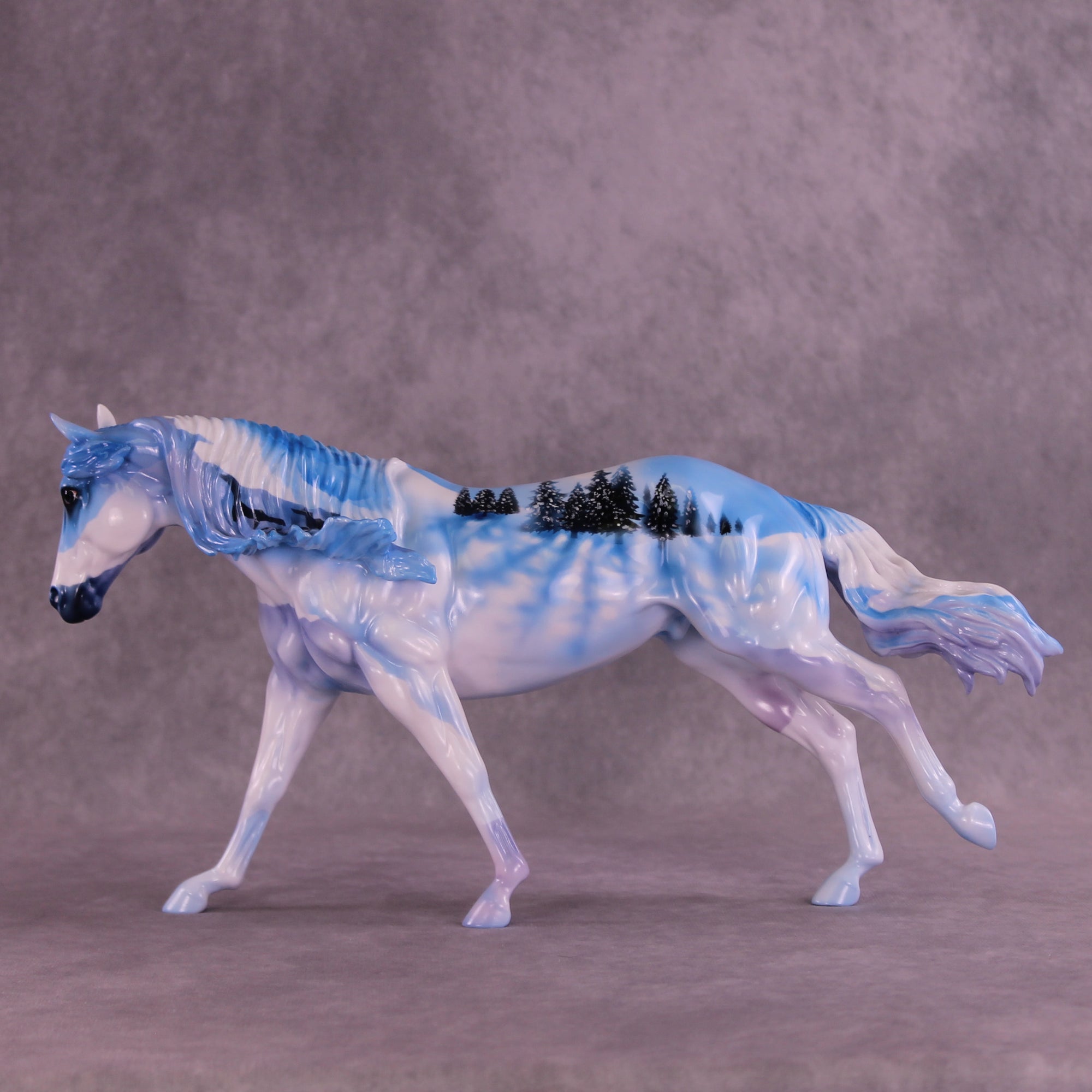 Ice Burst OOAK Remington by Enrique Duarte DDOOAKs25