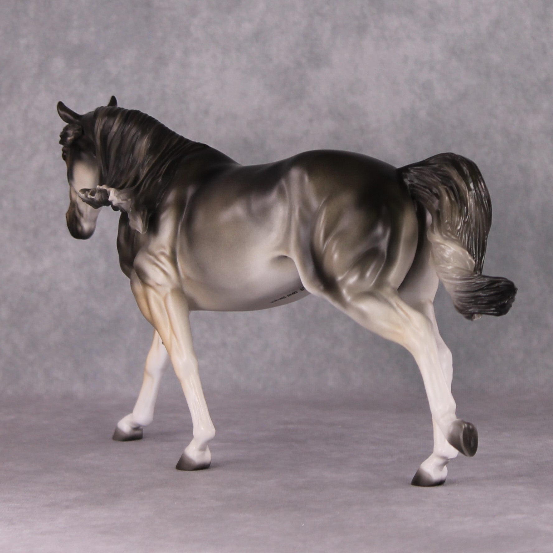 Odin LE 12 Grey Custom Running Stock Horse Painted By Jess Hamill Holiday Sale Run HS24