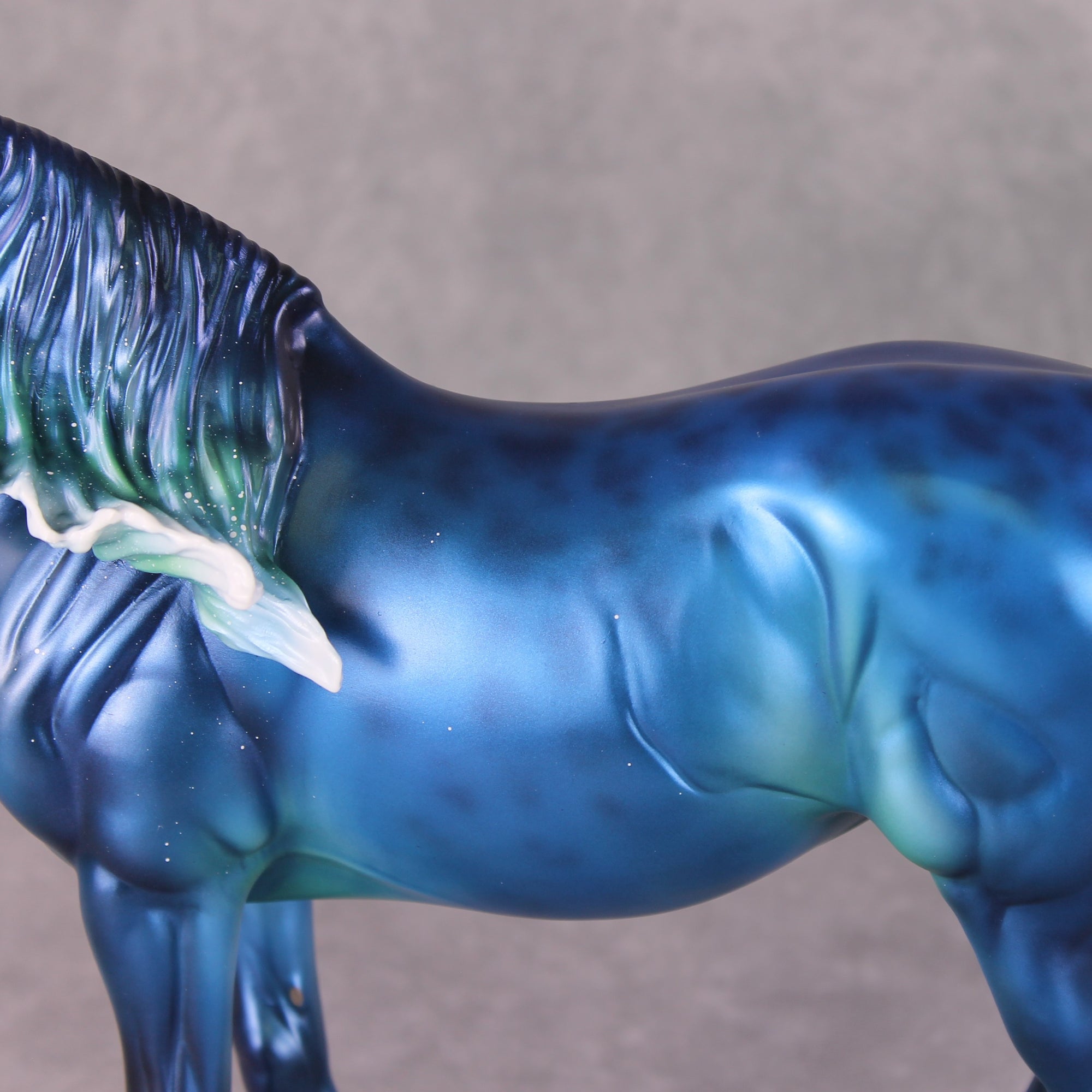 Lincoln LE 30 Deep Ocean Blues Deco Custom Heavy Draft Unicorn By Ellen Robbins Holiday Sale Run HS24