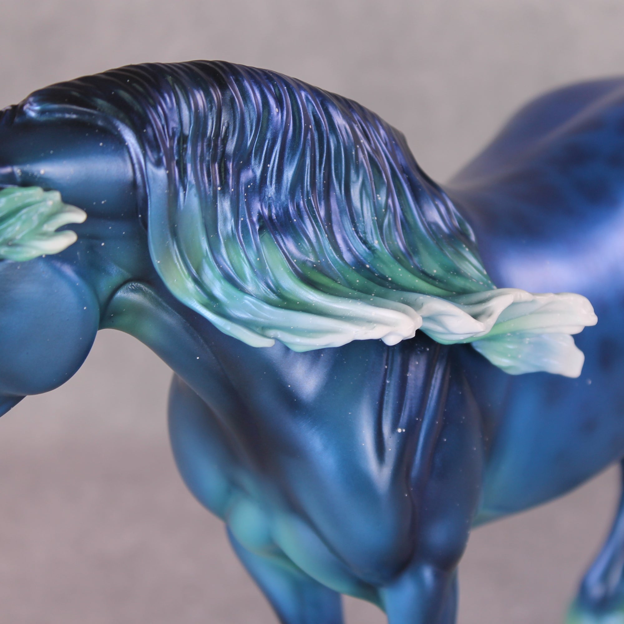 Lincoln LE 30 Deep Ocean Blues Deco Custom Heavy Draft Unicorn By Ellen Robbins Holiday Sale Run HS24