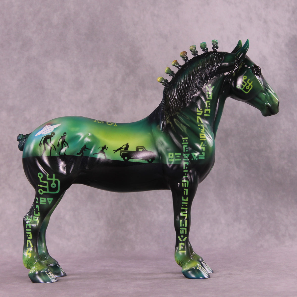 Abduction Night OOAK Standing Drafter by Kike (Enrique) Duarte DDOOAKs25