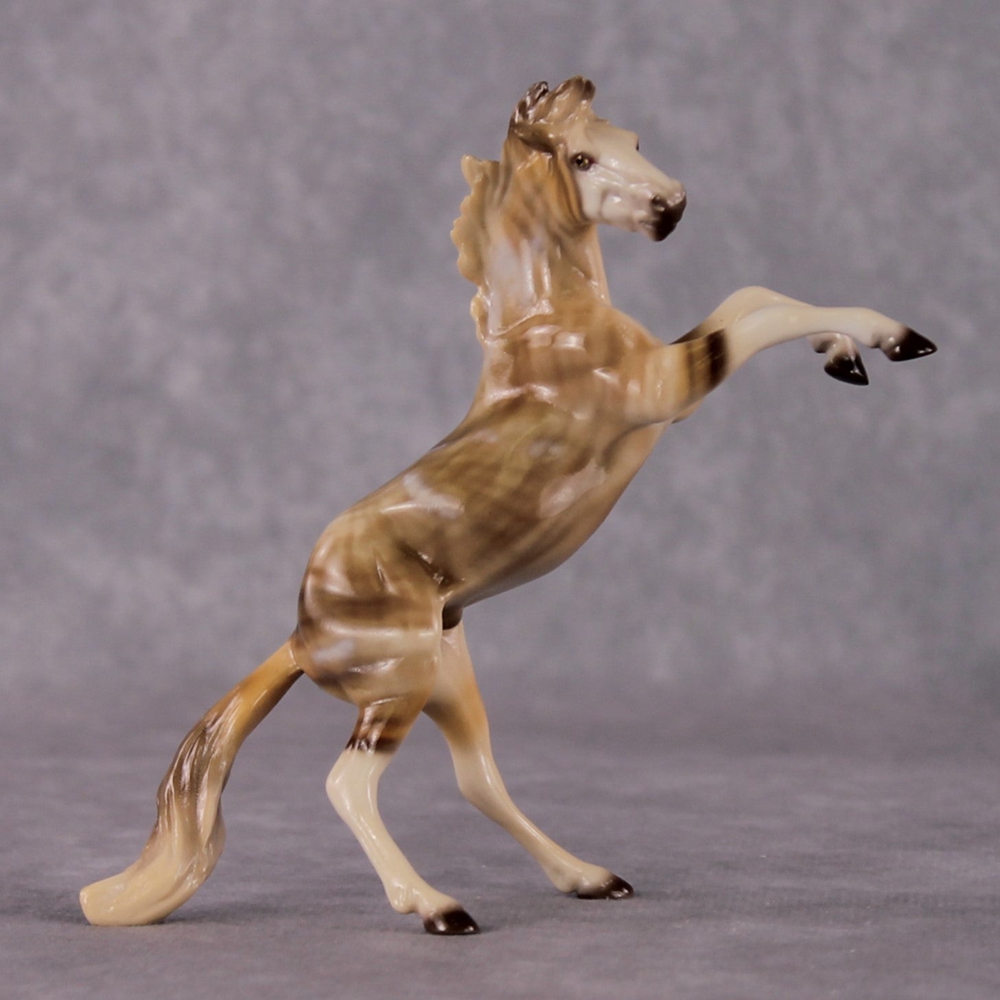 “National Take A Walk in a Park Day” Rock Chips: OOAK Rearing Chip based on Petrified Wood II by Ellen Robbins