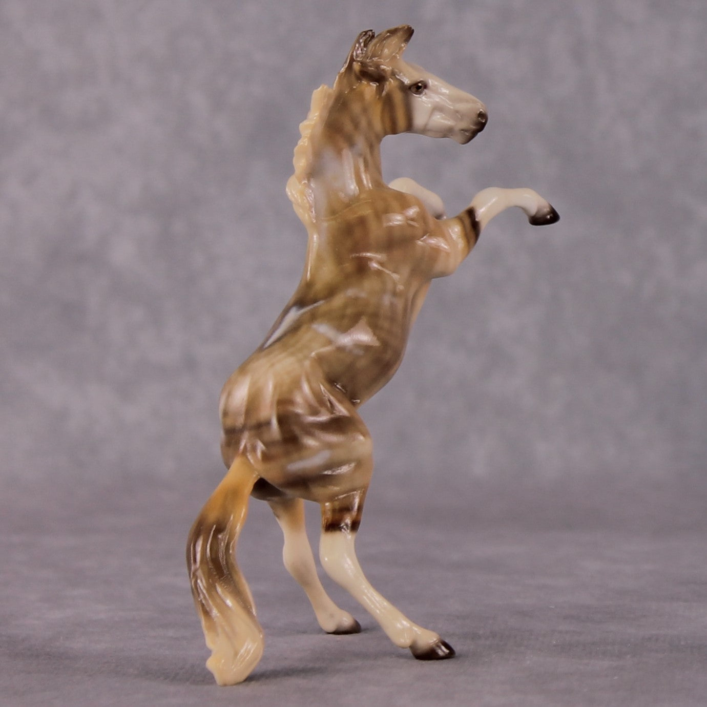 “National Take A Walk in a Park Day” Rock Chips: OOAK Rearing Chip based on Petrified Wood II by Ellen Robbins