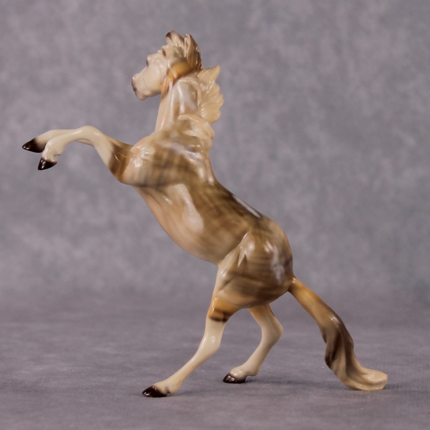 “National Take A Walk in a Park Day” Rock Chips: OOAK Rearing Chip based on Petrified Wood II by Ellen Robbins