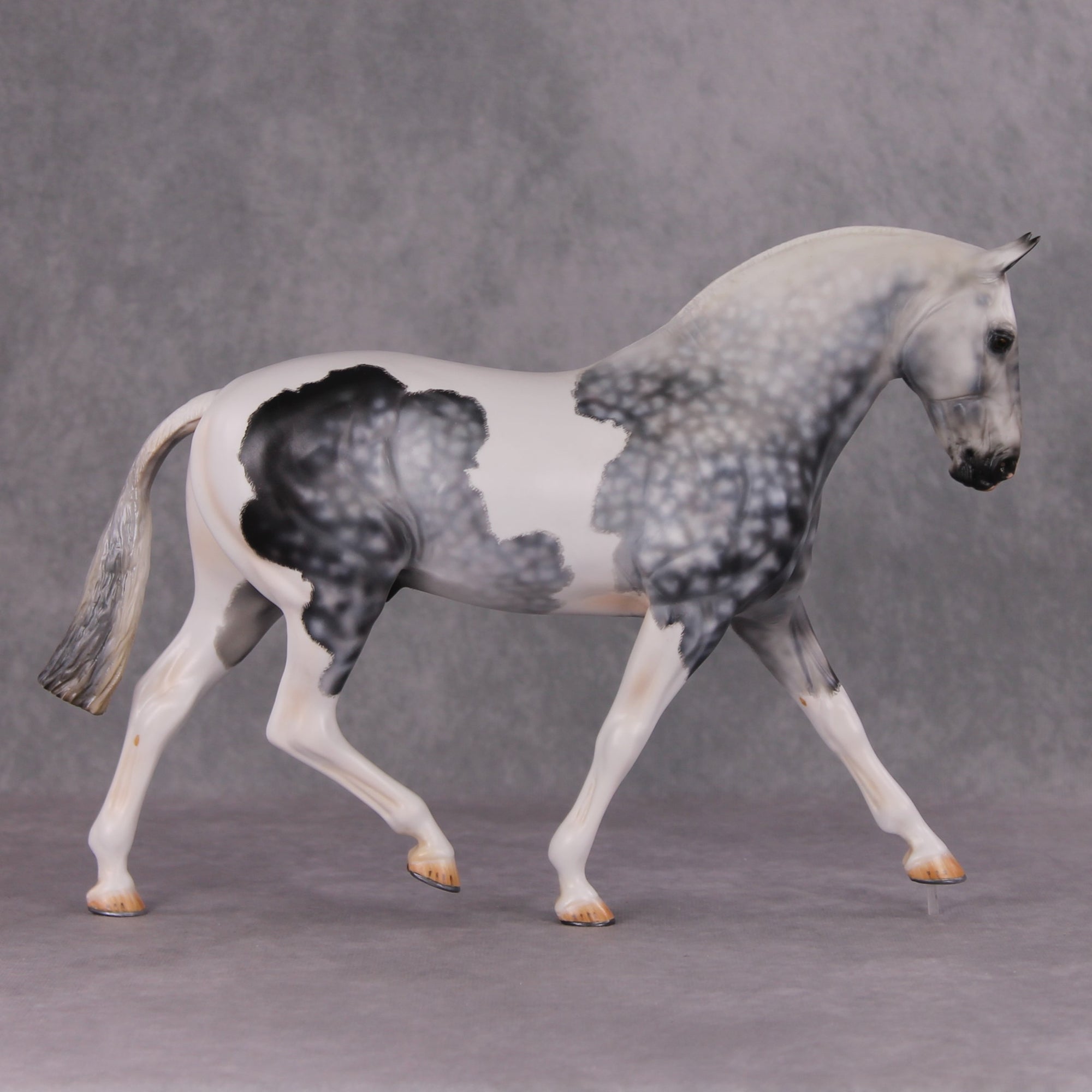 Jimmerson OOAK Dapple Grey Tobiano Extreme Custom Irish Draught to a Cob By Kylee Parks Best Offers 12/10/24