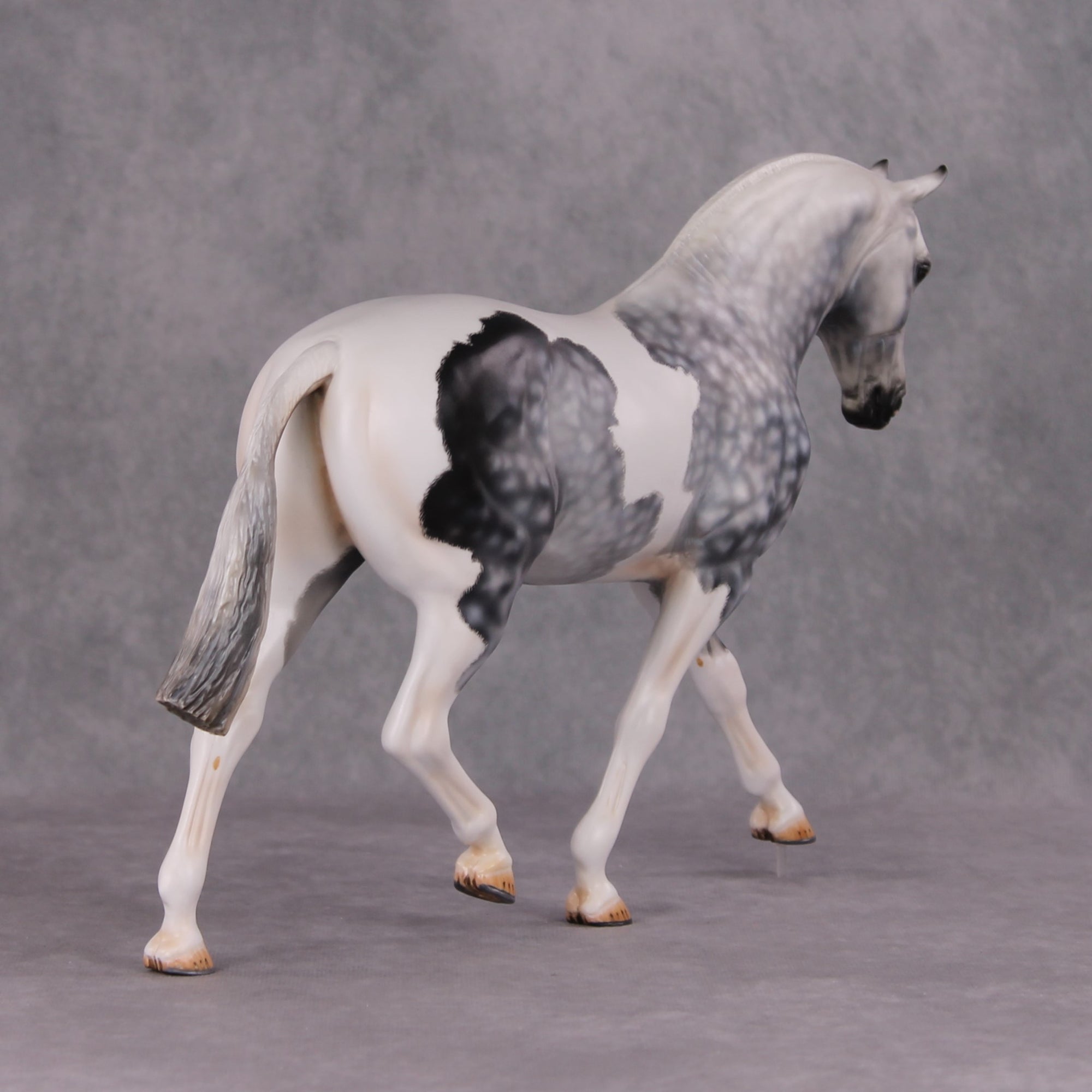 Jimmerson OOAK Dapple Grey Tobiano Extreme Custom Irish Draught to a Cob By Kylee Parks Best Offers 12/10/24