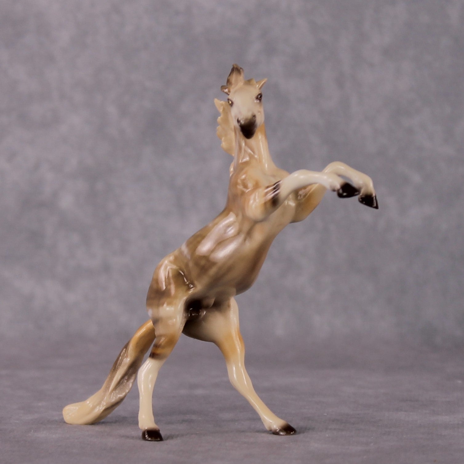 “National Take A Walk in a Park Day” Rock Chips: OOAK Rearing Chip based on Petrified Wood II by Ellen Robbins