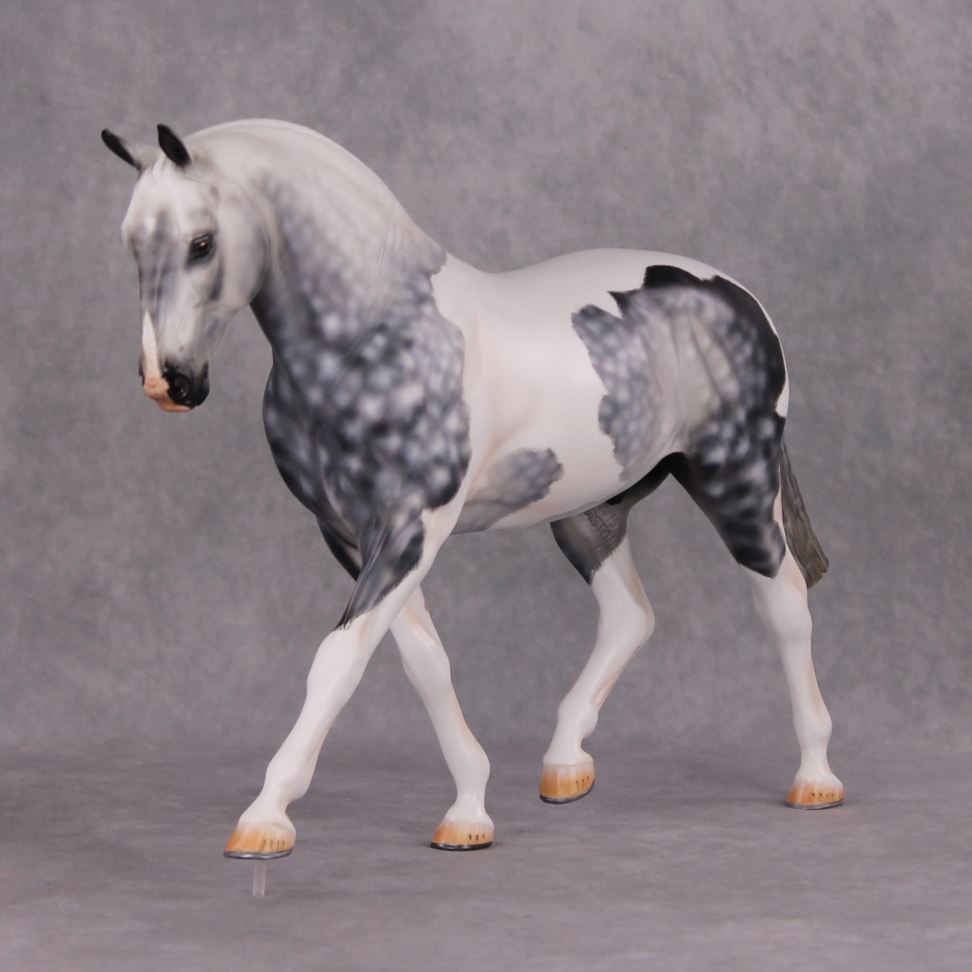 Jimmerson OOAK Dapple Grey Tobiano Extreme Custom Irish Draught to a Cob By Kylee Parks Best Offers 12/10/24