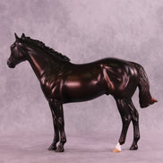 Tall, Dark, and Handsome OOAK FCM Ideal Stock Horse by Anna Rieck DDOOAKs25