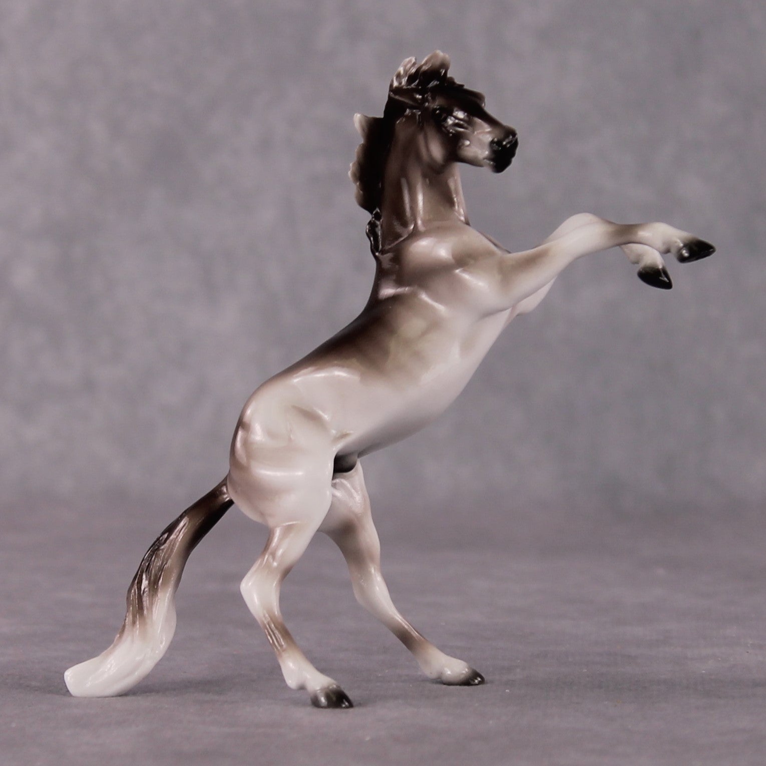 “National Take A Walk in a Park Day” Rock Chips: OOAK Rearing Chip based on Smoky Quartz by Ellen Robbins