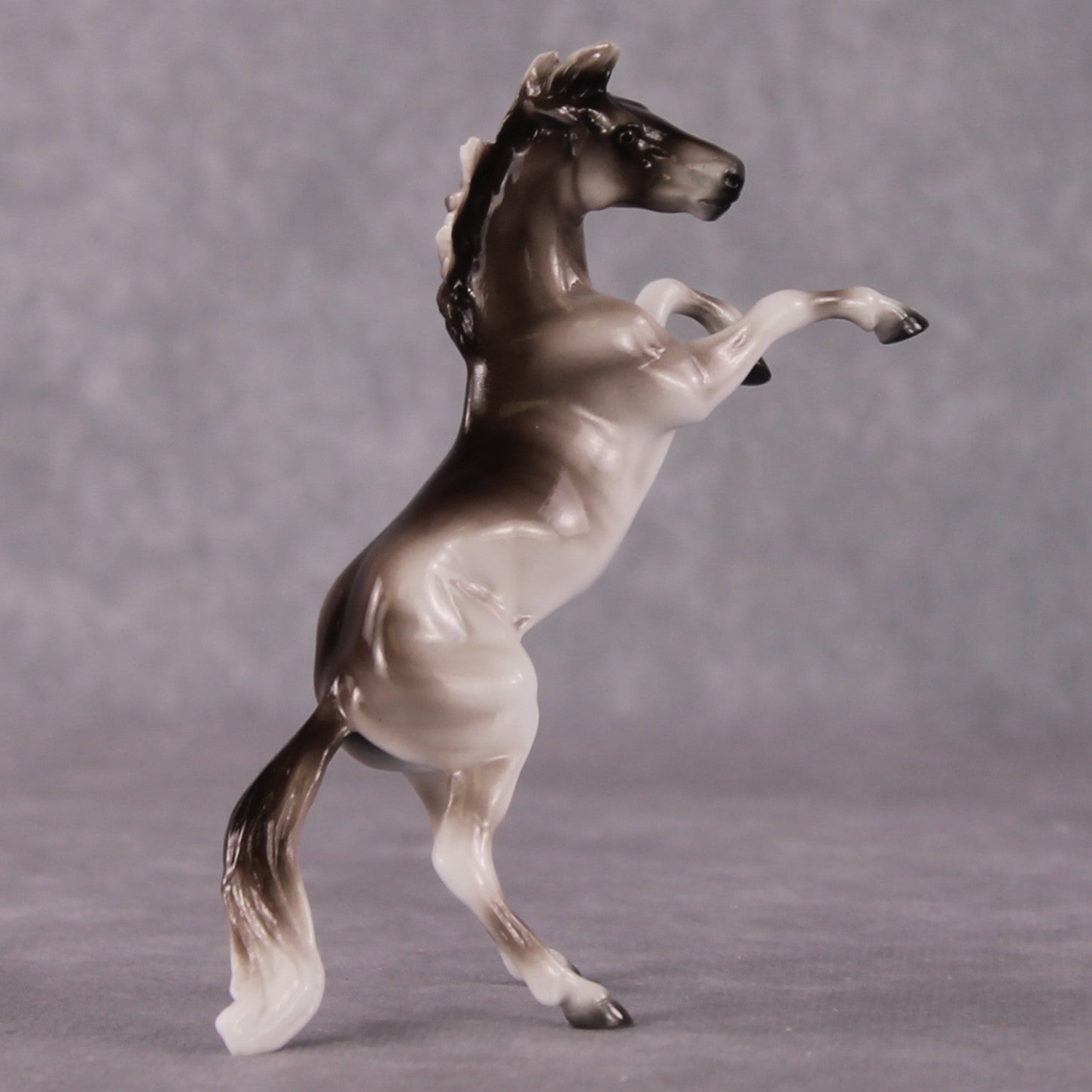 “National Take A Walk in a Park Day” Rock Chips: OOAK Rearing Chip based on Smoky Quartz by Ellen Robbins