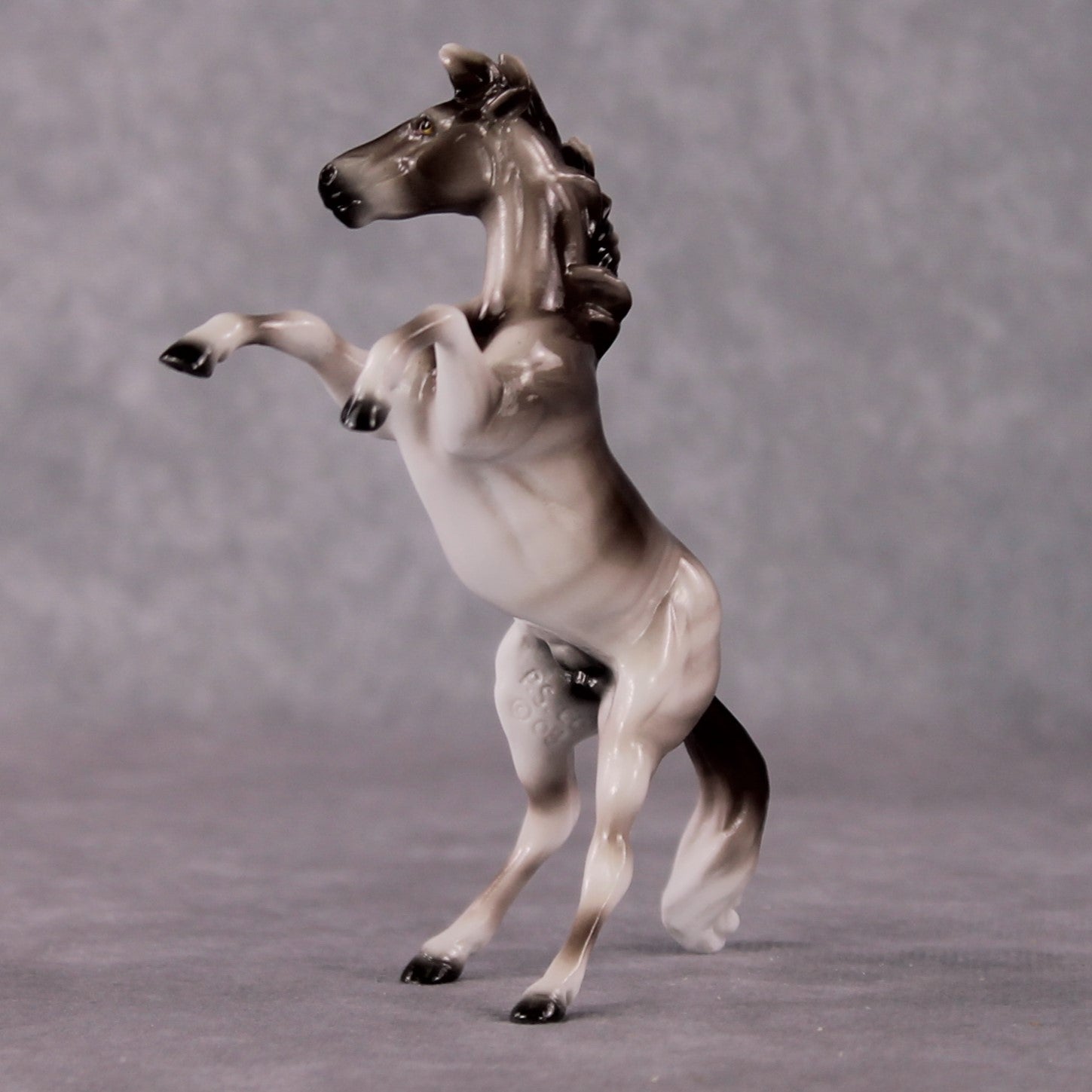 “National Take A Walk in a Park Day” Rock Chips: OOAK Rearing Chip based on Smoky Quartz by Ellen Robbins