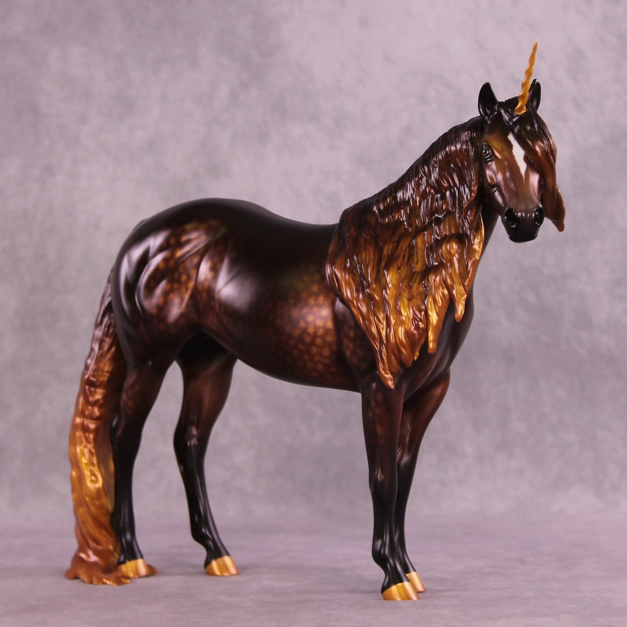 Doubloon OOAK FCM Ideal Stock Horse by Sheryl Leisure Best Offer 10/14/25