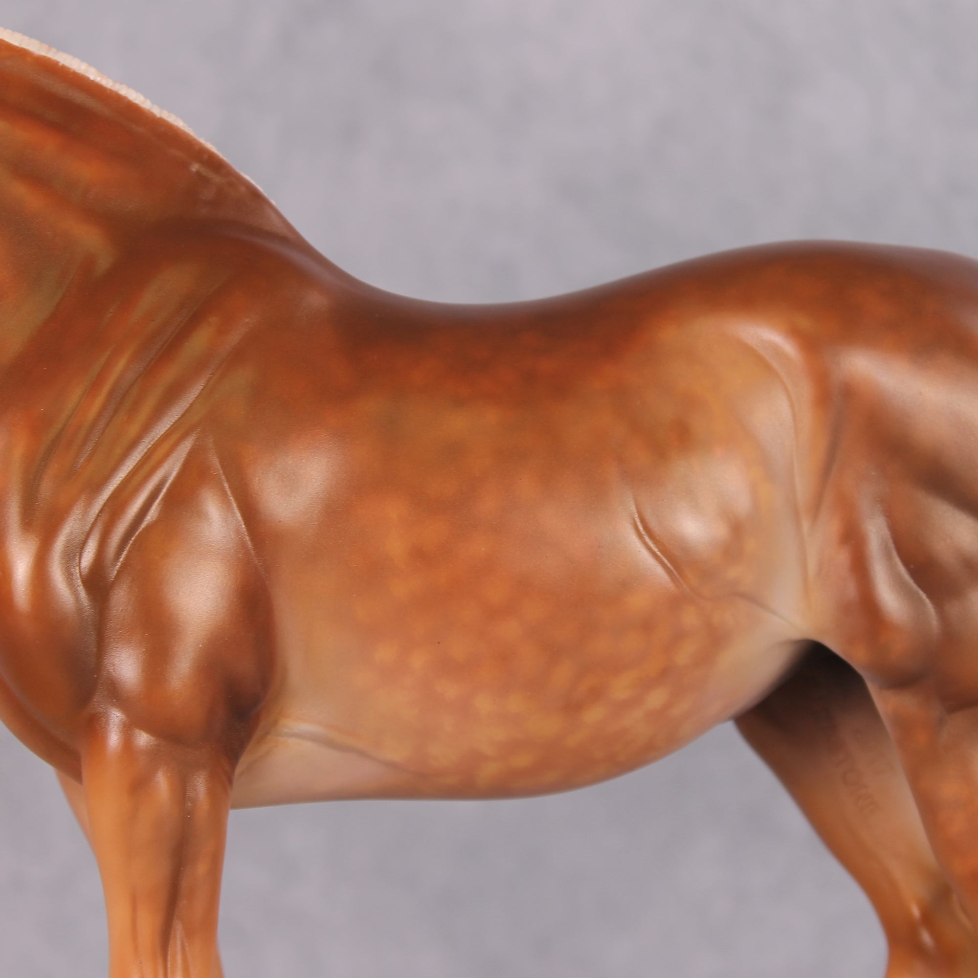 Chalk It Up OOAK Dappled Flaxen Chestnut Custom Heavy Draft with Chalked Mane &amp; Tail By Maggie Jenner-Bennett Best Offers 12/10/24