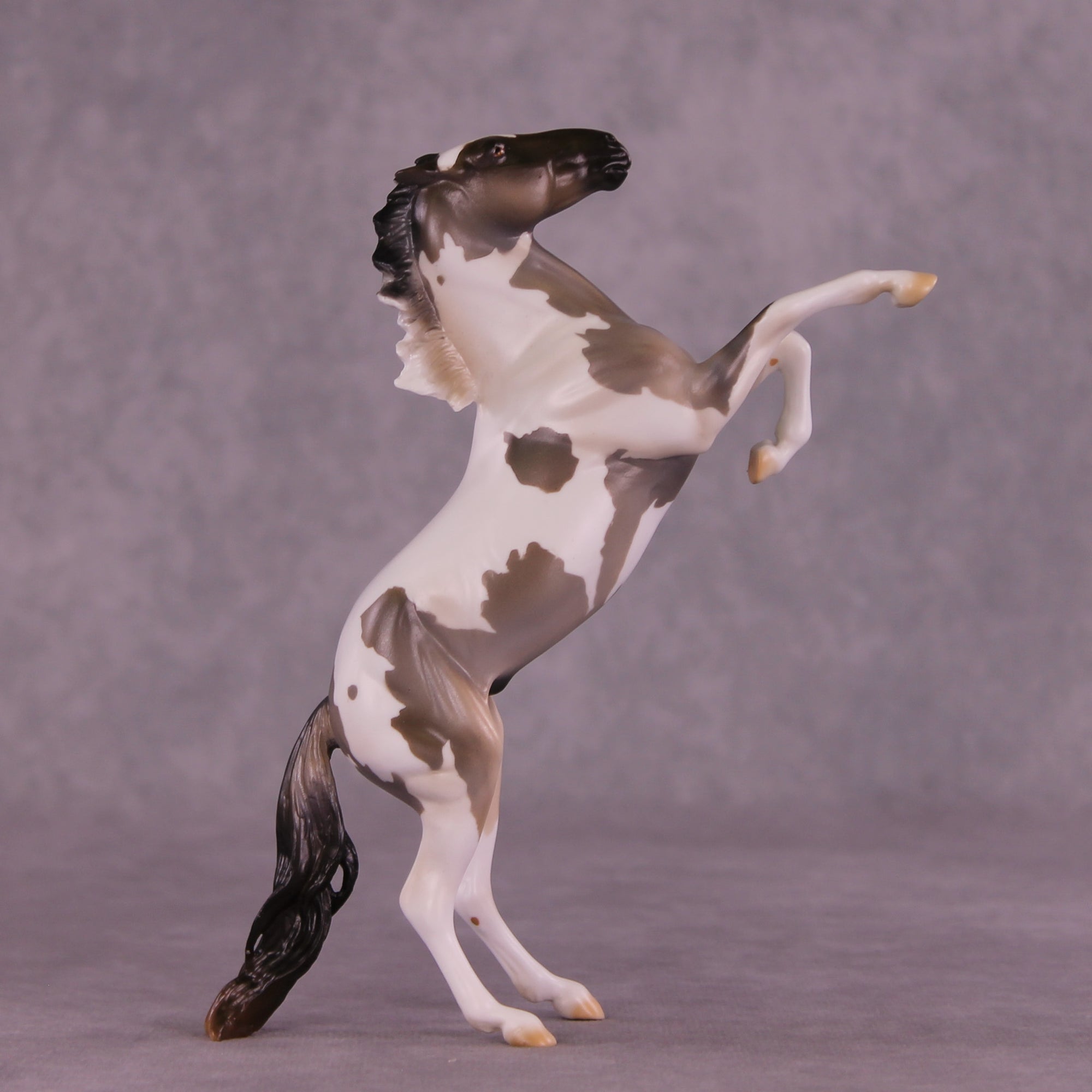 Basil OOAK Pebble Rearing Horse by Mindy Berg SS925