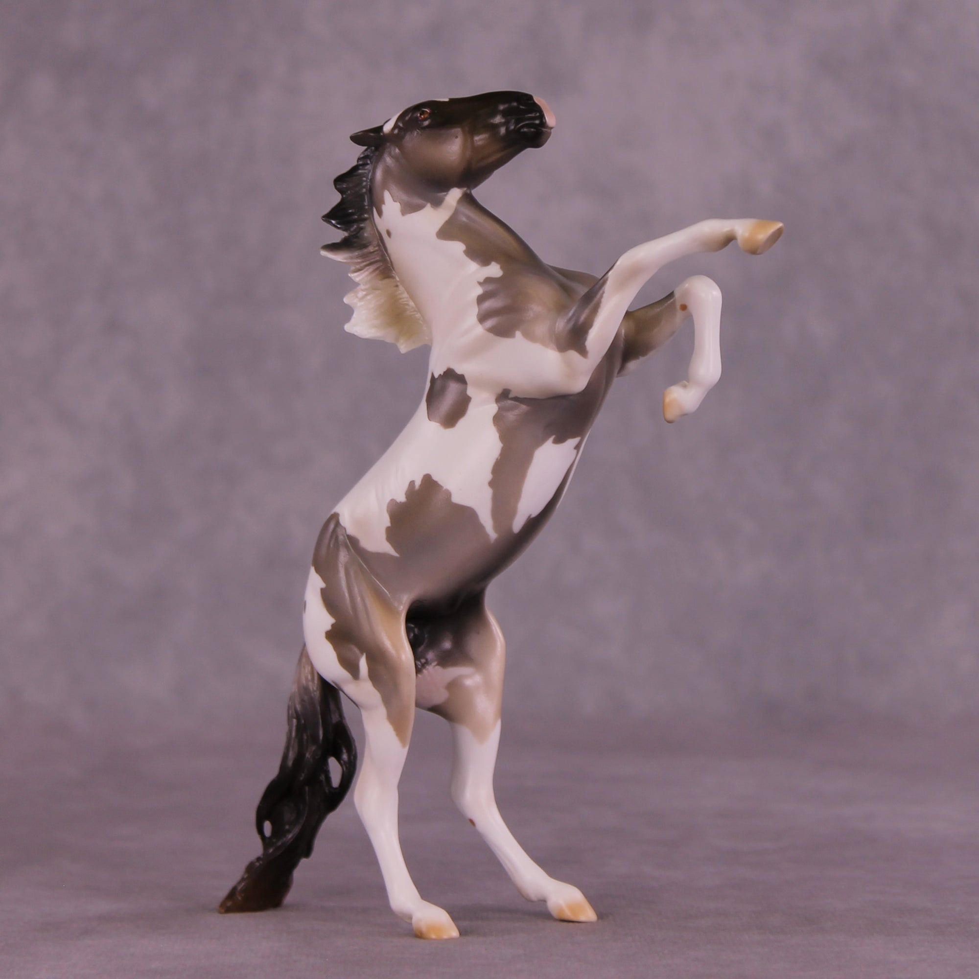 Basil OOAK Pebble Rearing Horse by Mindy Berg SS925