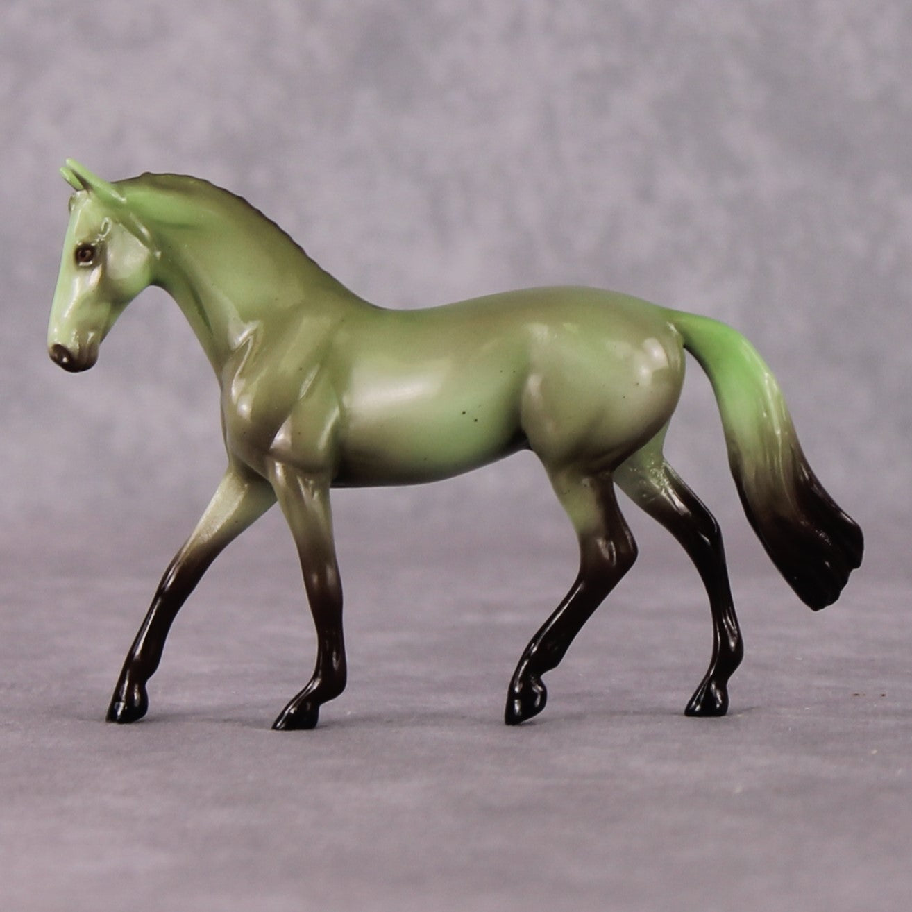 “National Take A Walk in a Park Day” Rock Chips: OOAK Warmblood Chip based on Epidote by Ellen Robbins