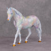 Pastel Pony Club OOAK Deco Pastel Rainbow Gold Snowflake Pony By Mel Miller Best Offers 12/10/24