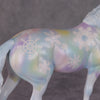 Pastel Pony Club OOAK Deco Pastel Rainbow Gold Snowflake Pony By Mel Miller Best Offers 12/10/24