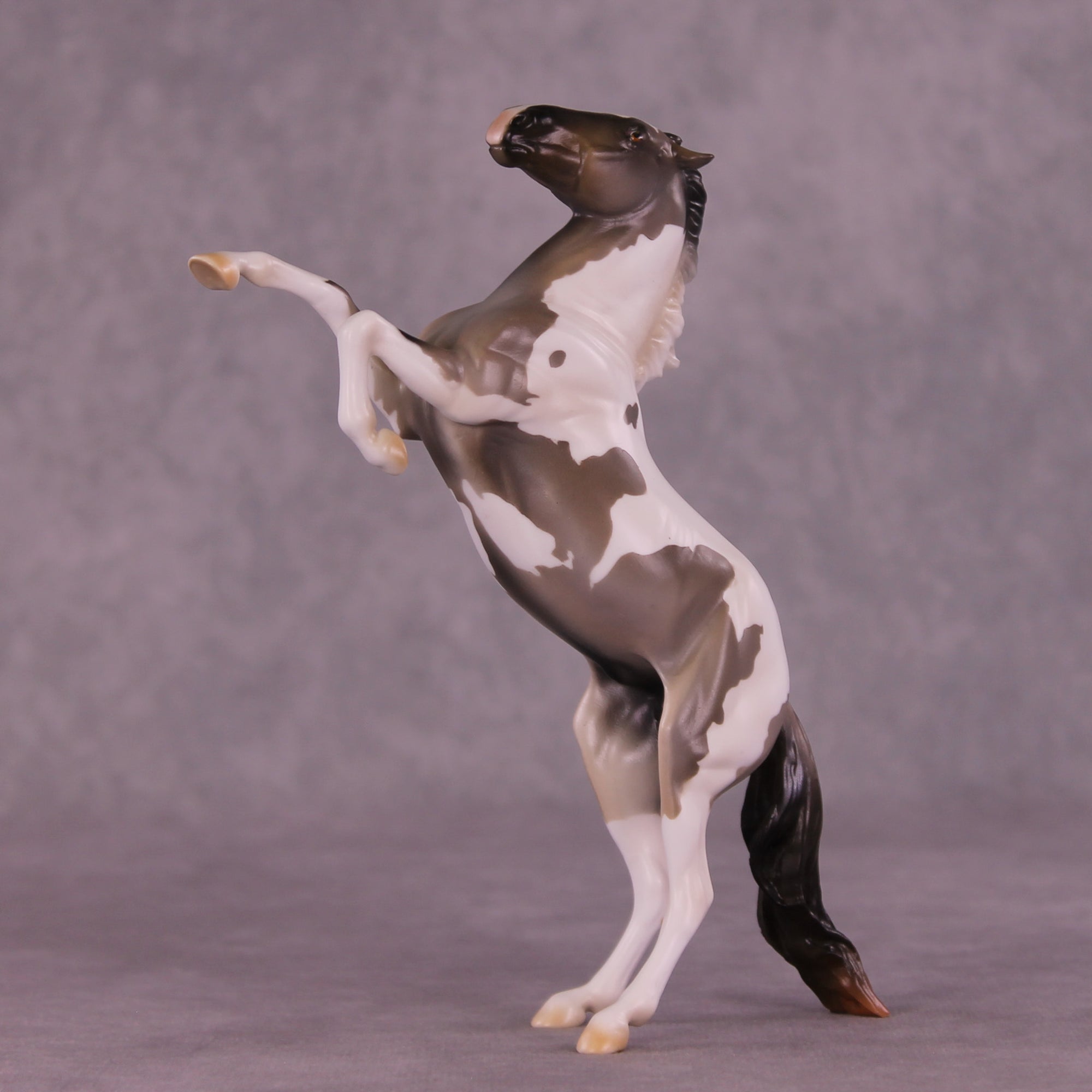 Basil OOAK Pebble Rearing Horse by Mindy Berg SS925