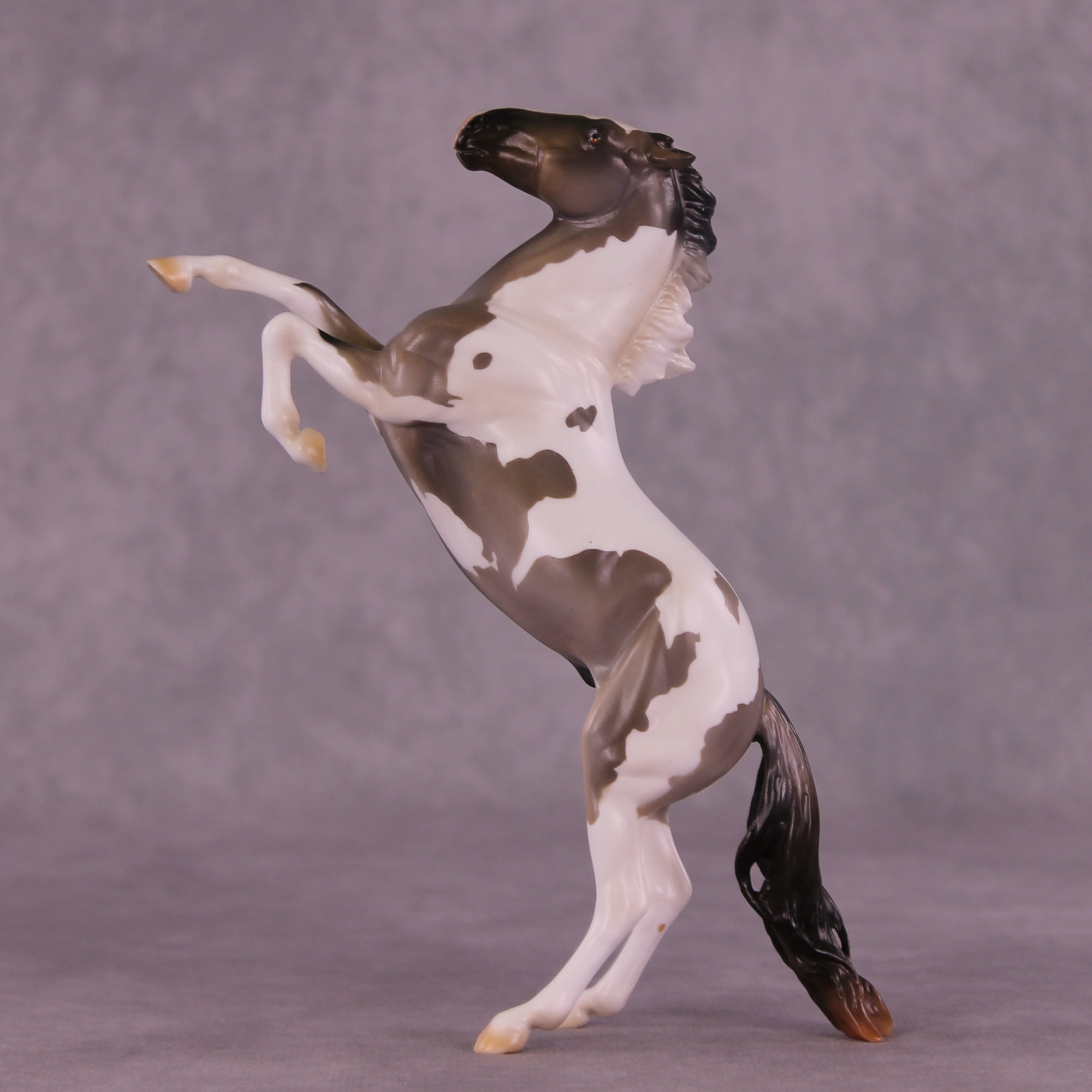 Basil OOAK Pebble Rearing Horse by Mindy Berg SS925