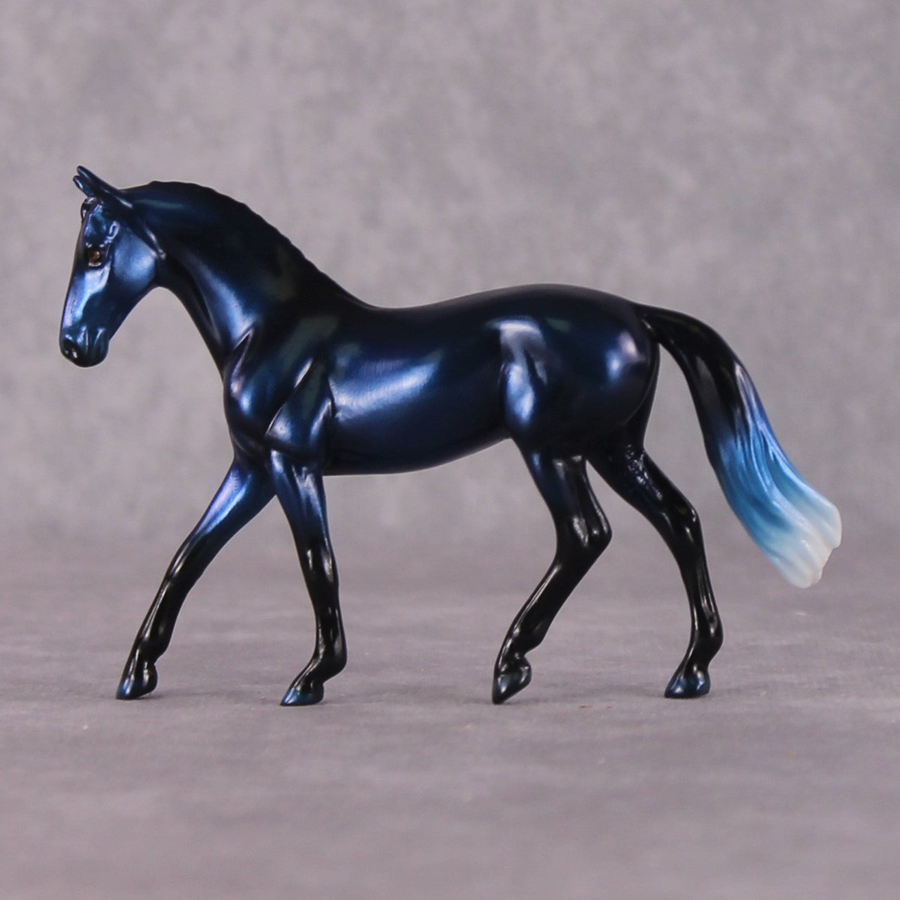 “National Take A Walk in a Park Day” Rock Chips: OOAK Warmblood Chip based on Azurite by Ellen Robbins