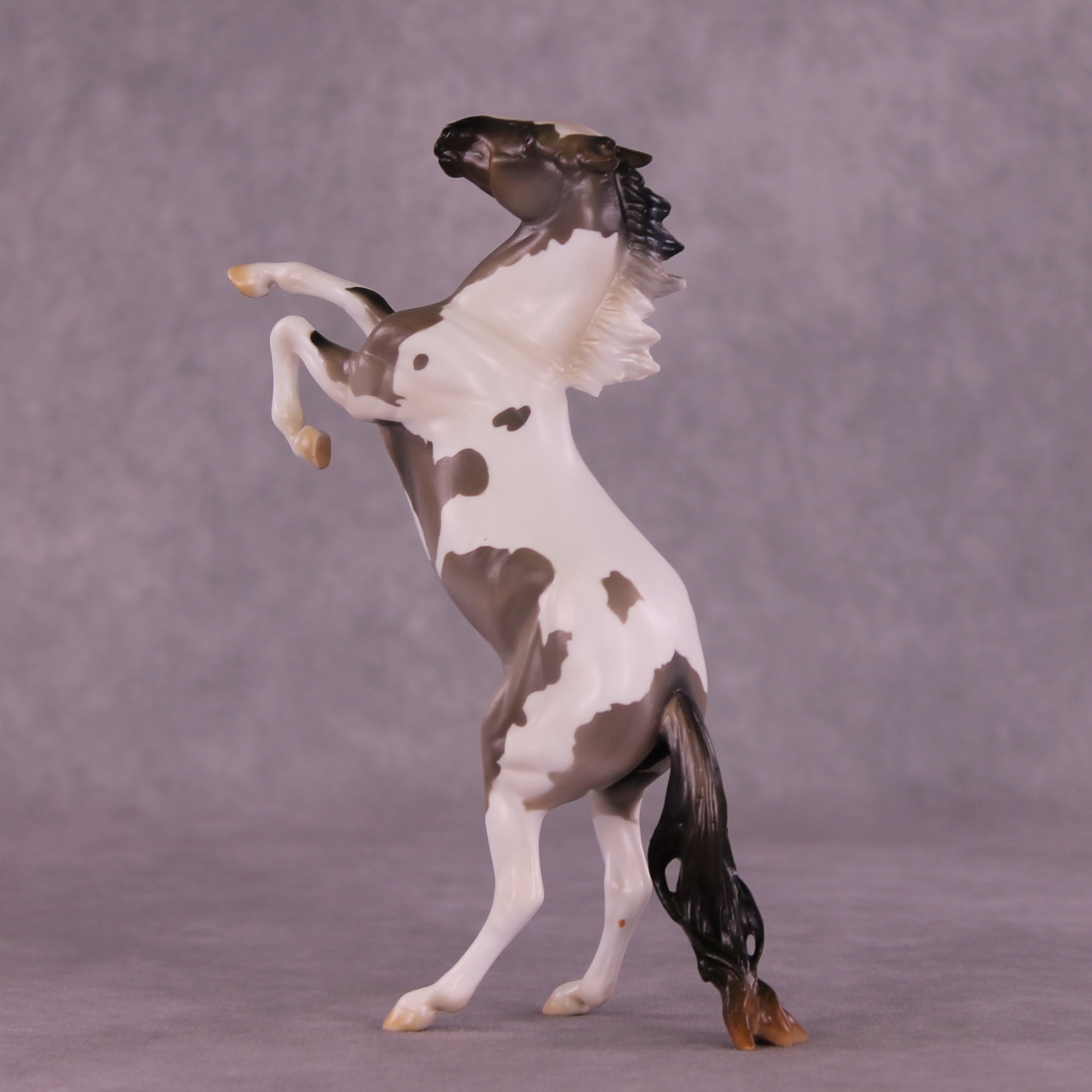 Basil OOAK Pebble Rearing Horse by Mindy Berg SS925